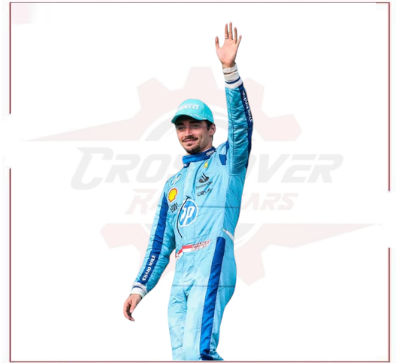 2024 Charles Leclerc Scuderia Ferrari HP Miami Grand Prix F1 Race Suit - CROSSOVER RACEWEARS