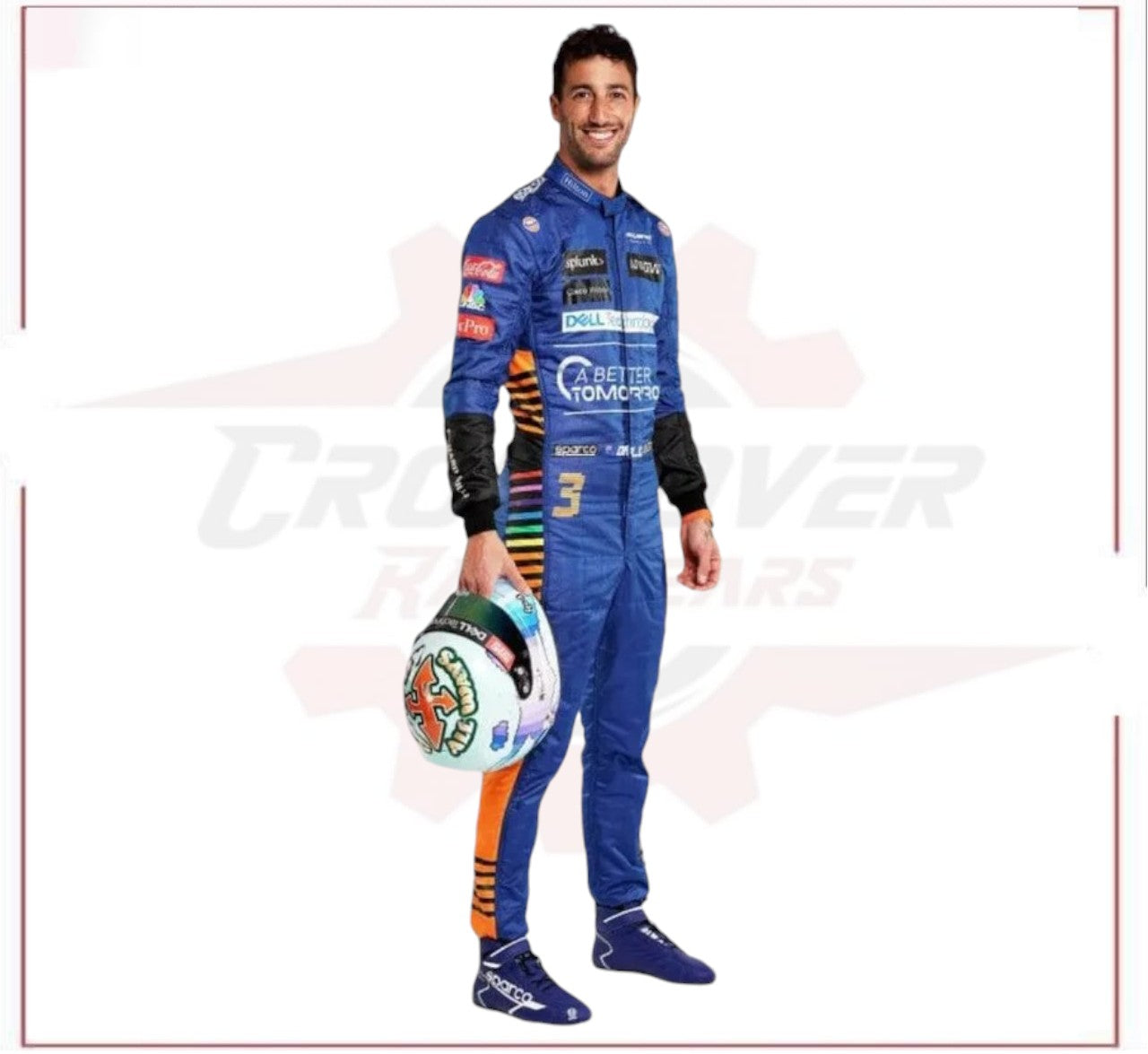 2021 Daniel Ricciardo Replica Race Suit F1 McLaren