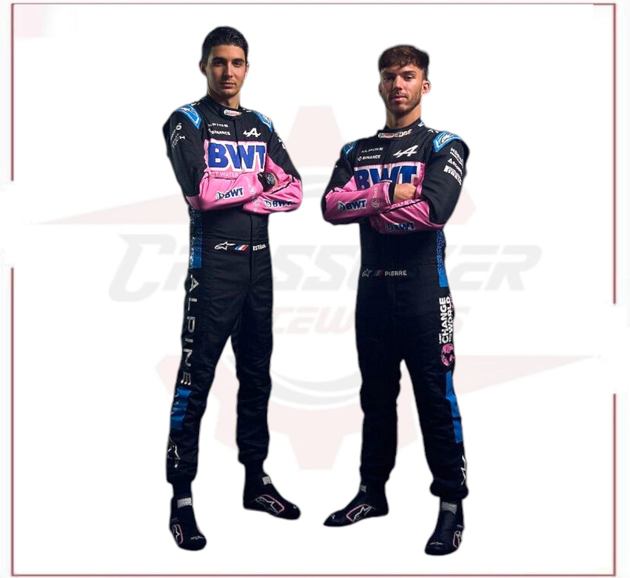 2024 BWT Pierre Gasly Alpine F1 Team Race Suit CROSSOVER RACEWEARS