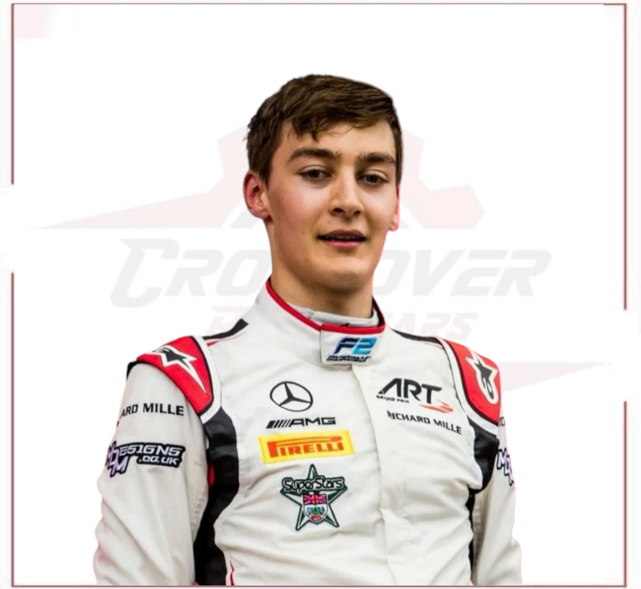 2018 George Russell Mercedes AMG F1 Race Suit CROSSOVER RACEWEARS