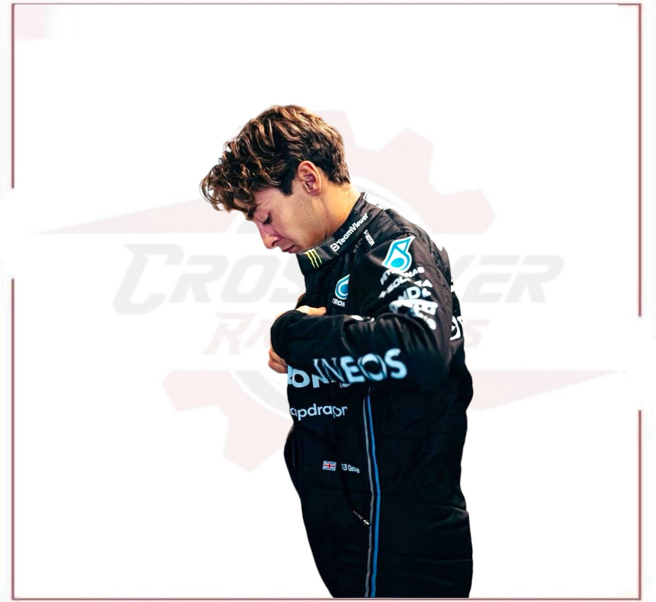 2022 George Russell PETRONAS Snapdragon F1 Race Suit CROSSOVER RACEWEARS