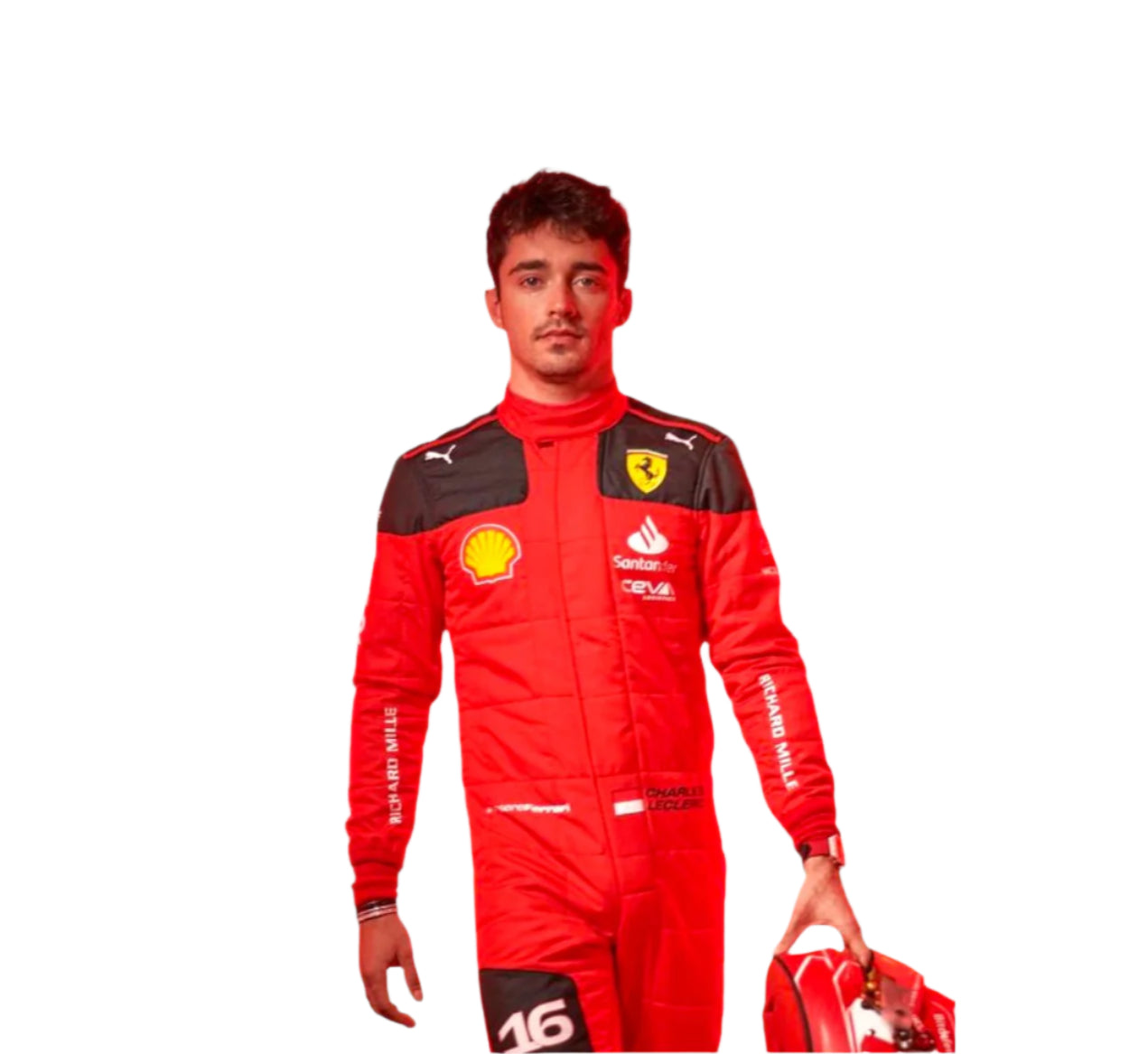 2023 Charles Leclerc Ferrari F1 Race Suit