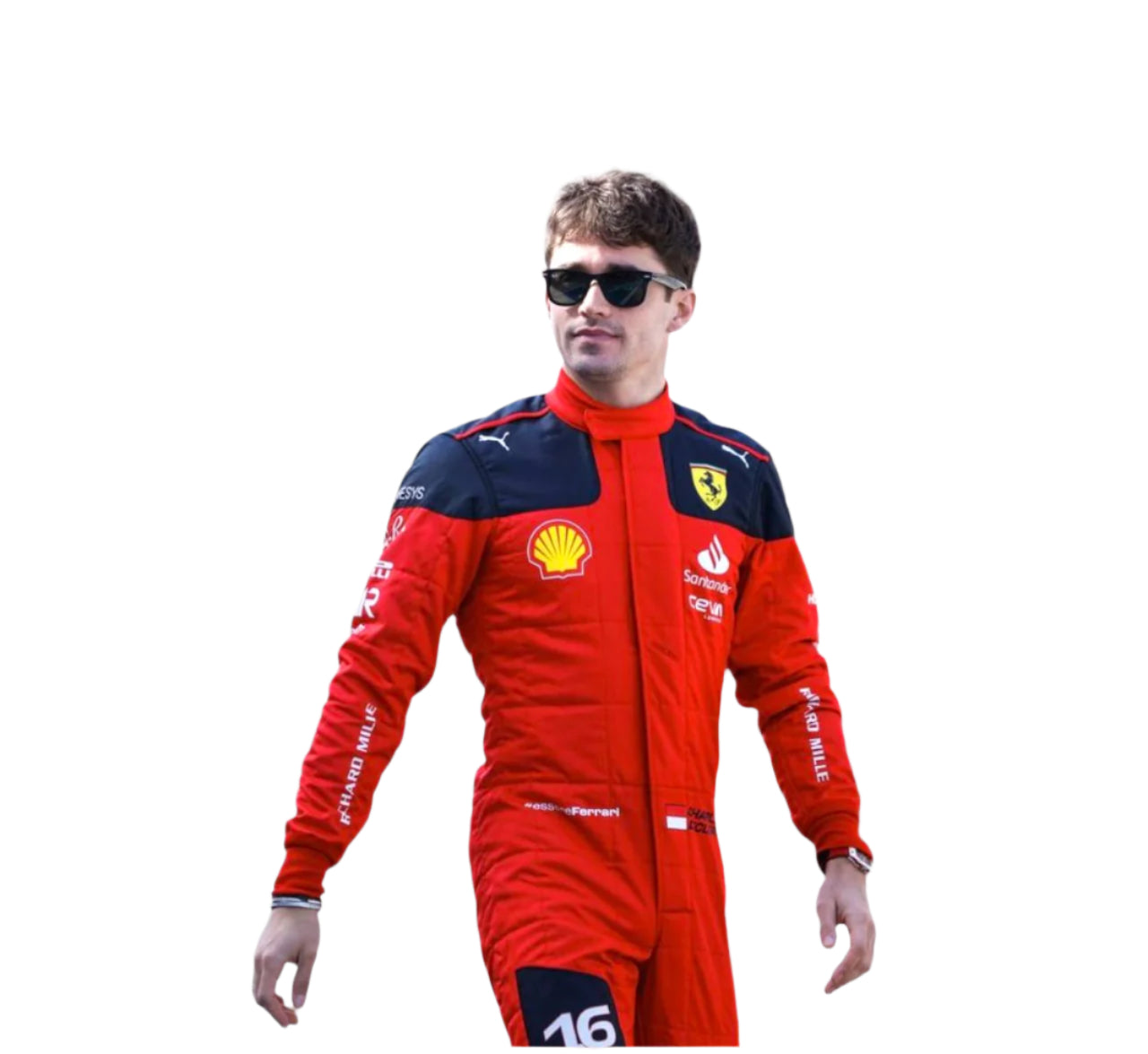 2023 Charles Leclerc Ferrari F1 Race Suit