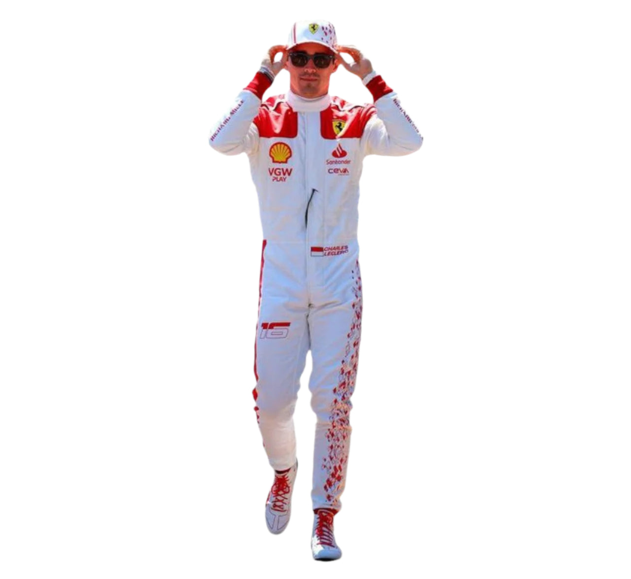 Charles Leclerc 2023 Monaco Grand Prix Race Suit ferrari