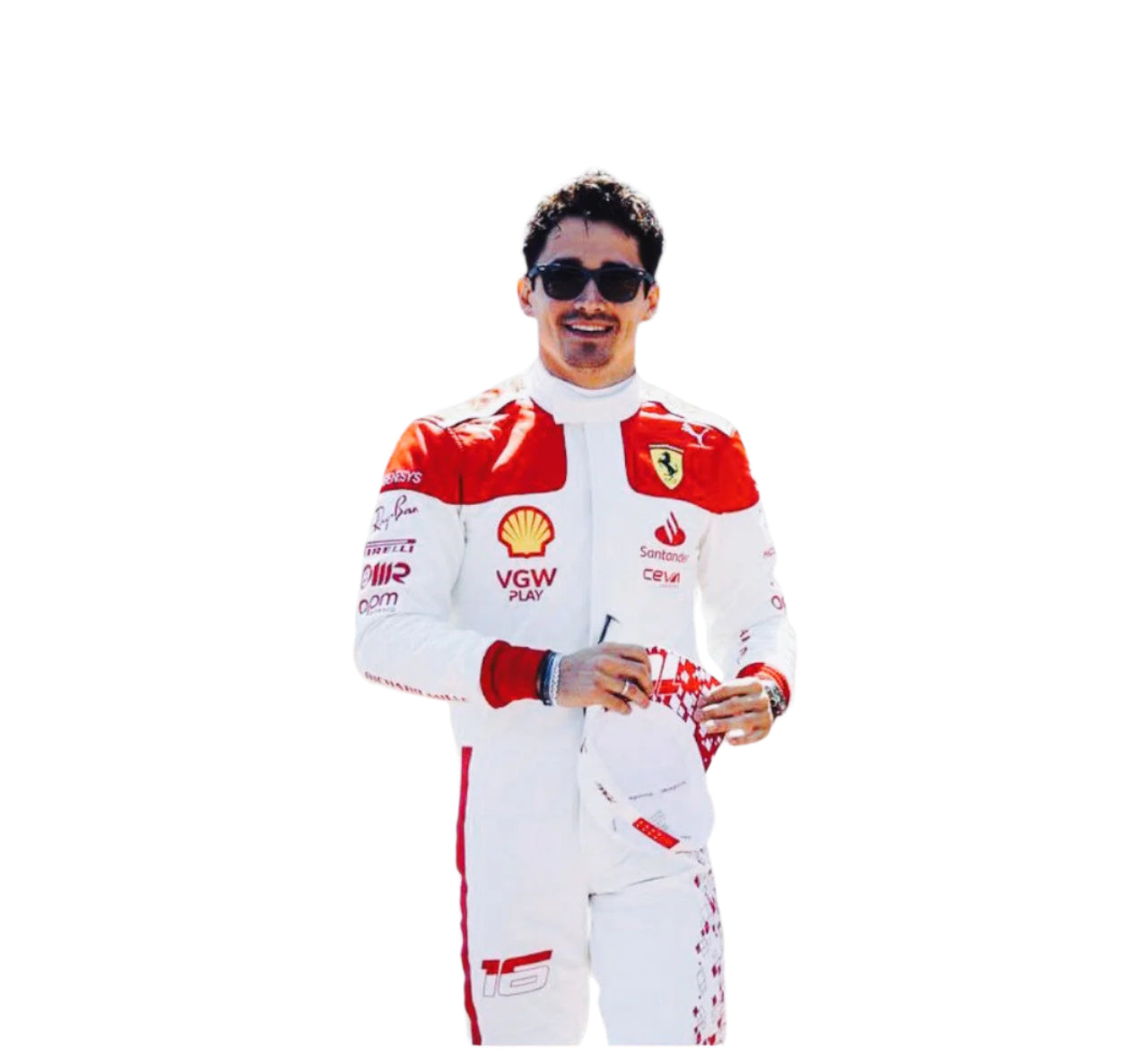 Charles Leclerc 2023 Monaco Grand Prix Race Suit ferrari