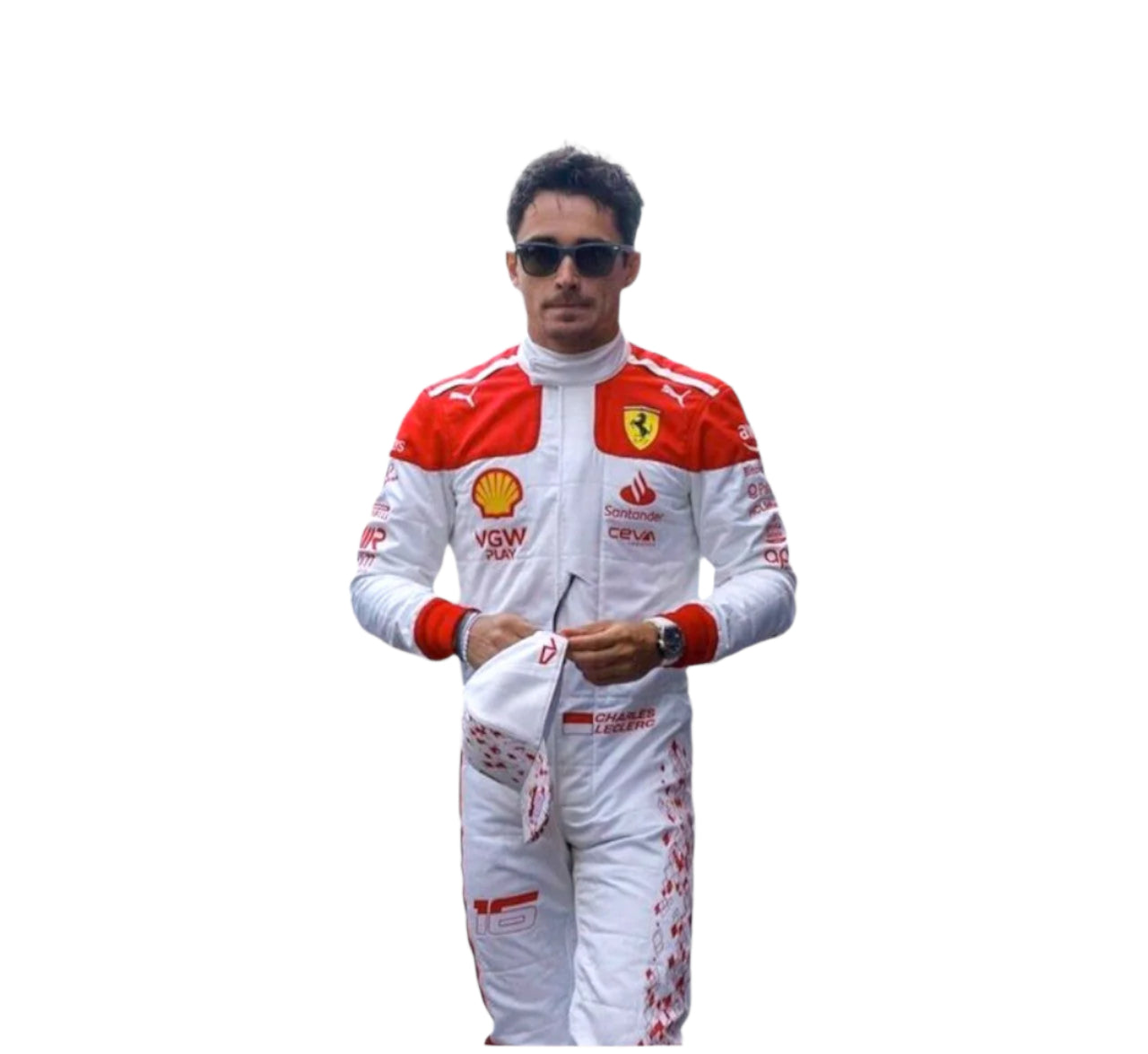 Charles Leclerc 2023 Monaco Grand Prix Race Suit ferrari