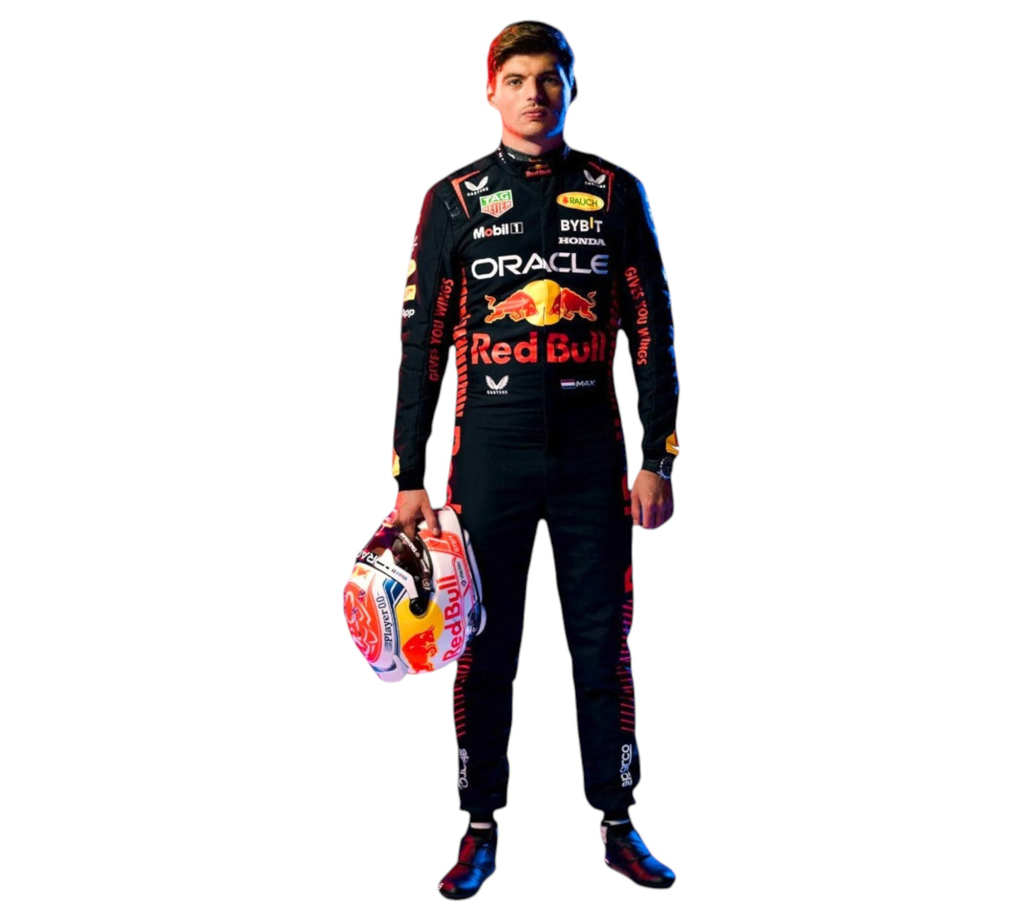 2023 Max Verstappen Red Bull Racing F1 Suit Team