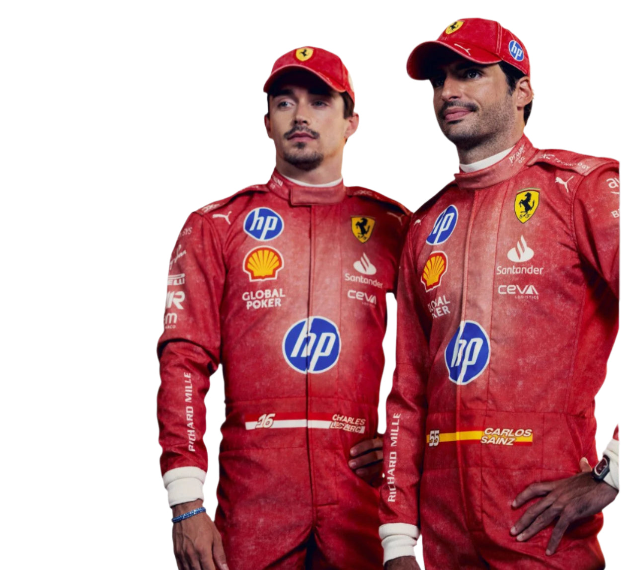 2024 Charles Leclerc Scuderia Ferrari Las Vegas GP F1 Race Suit