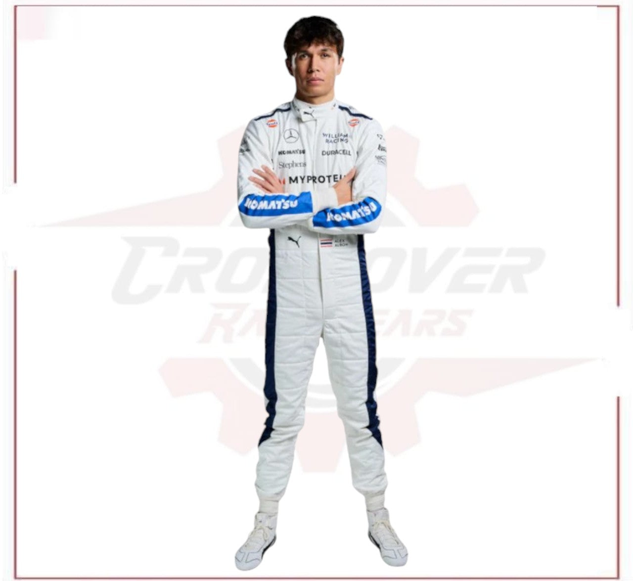2024 New Alexander Albon Williams F1 Race Suit
