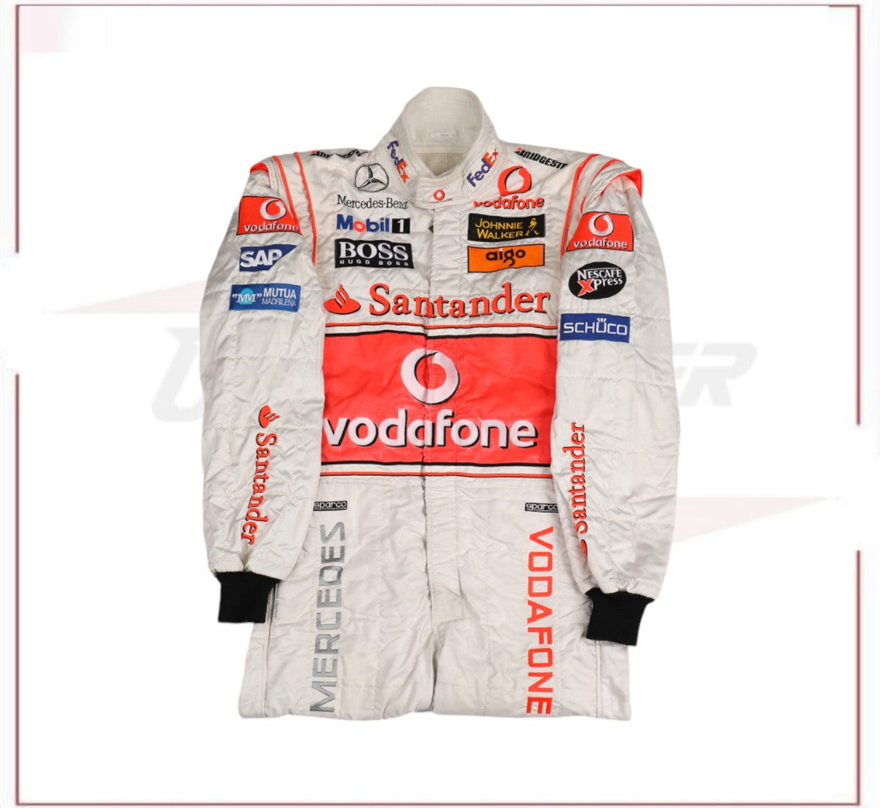 2007 Fernando Alonso McLaren F1 Sublimation Racing Suit CROSSOVER RACEWEARS