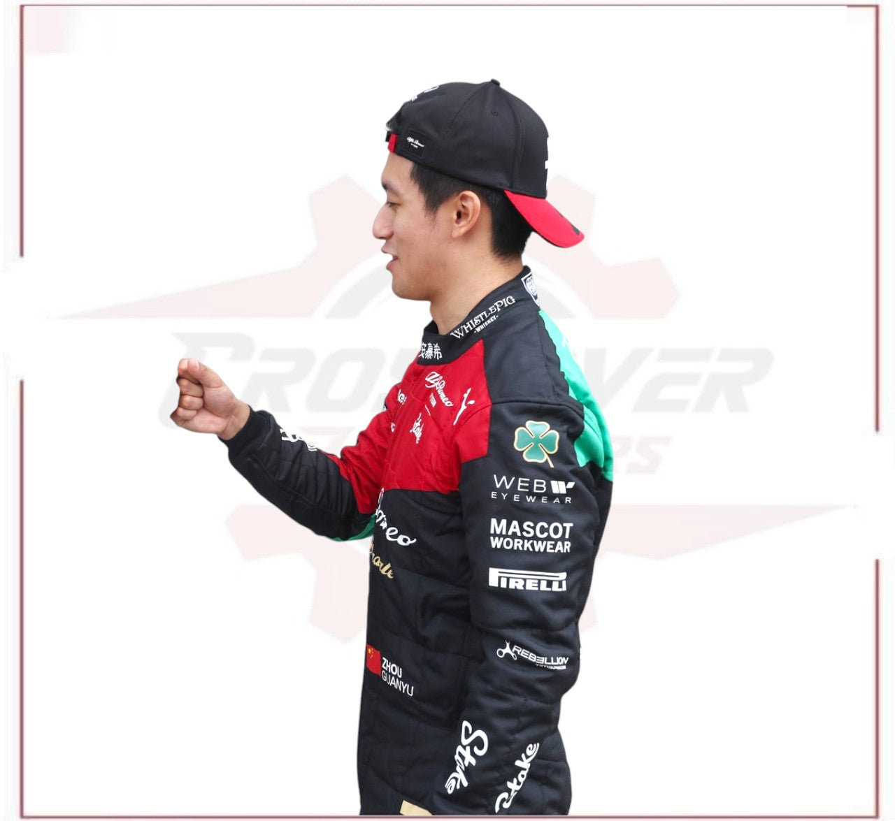 2023 Zhou Guanyu Italian Grand Prix Replica Racing Suit – Alfa Romeo F1 Team