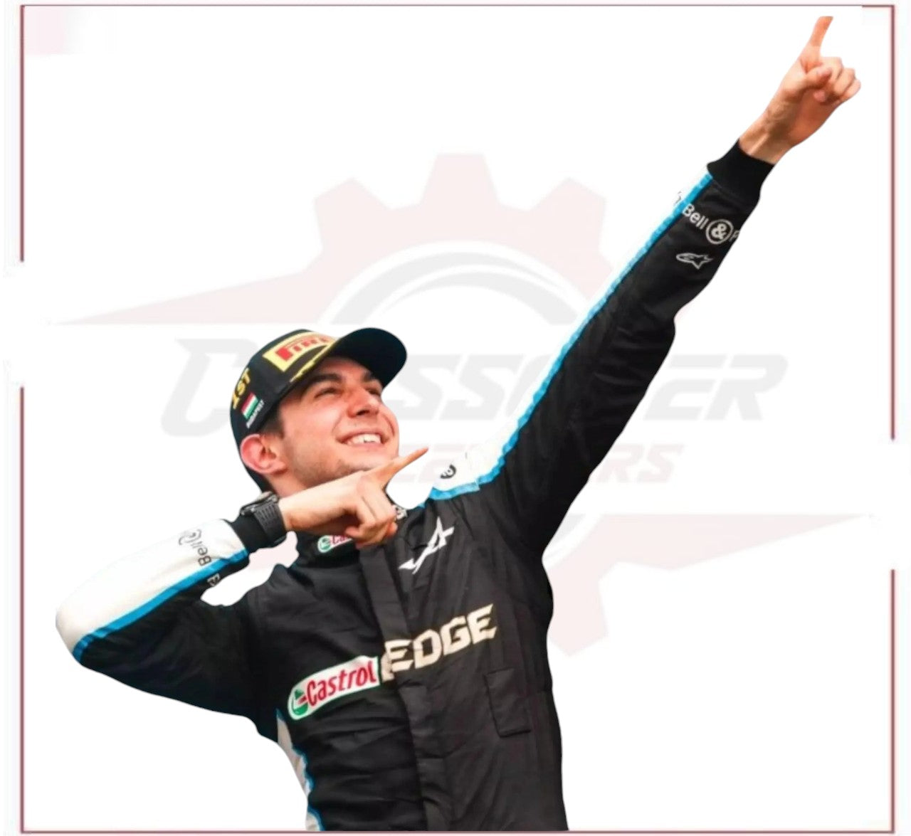 2021 Esteban Ocon Castrol Formula 1 Race Suit CROSSOVER RACEWEARS