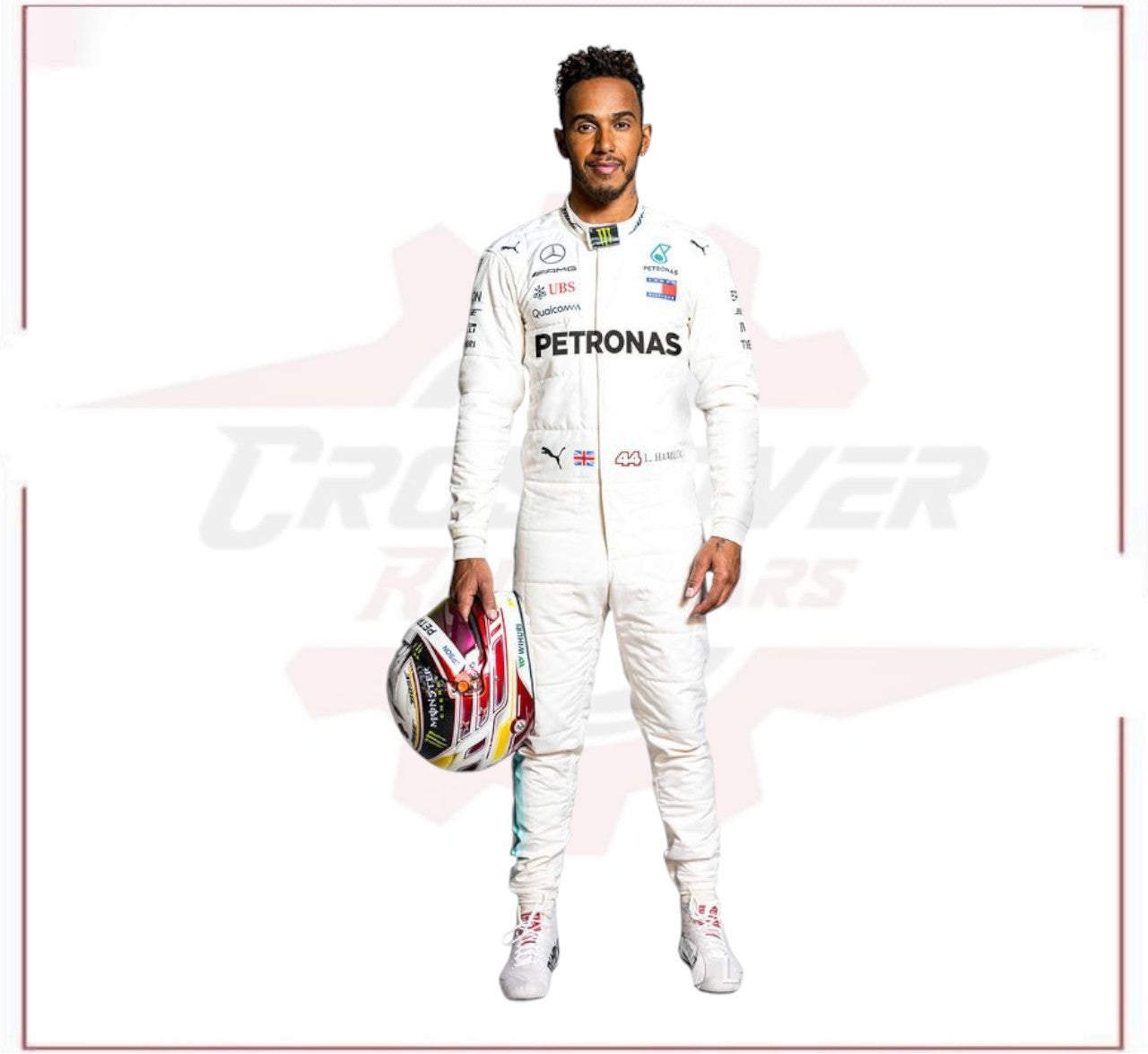 2017 Lewis Hamilton Mercedes-Benz F1 Racing Suit CROSSOVER RACEWEARS