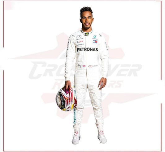 2017 Lewis Hamilton Mercedes-Benz F1 Racing Suit CROSSOVER RACEWEARS