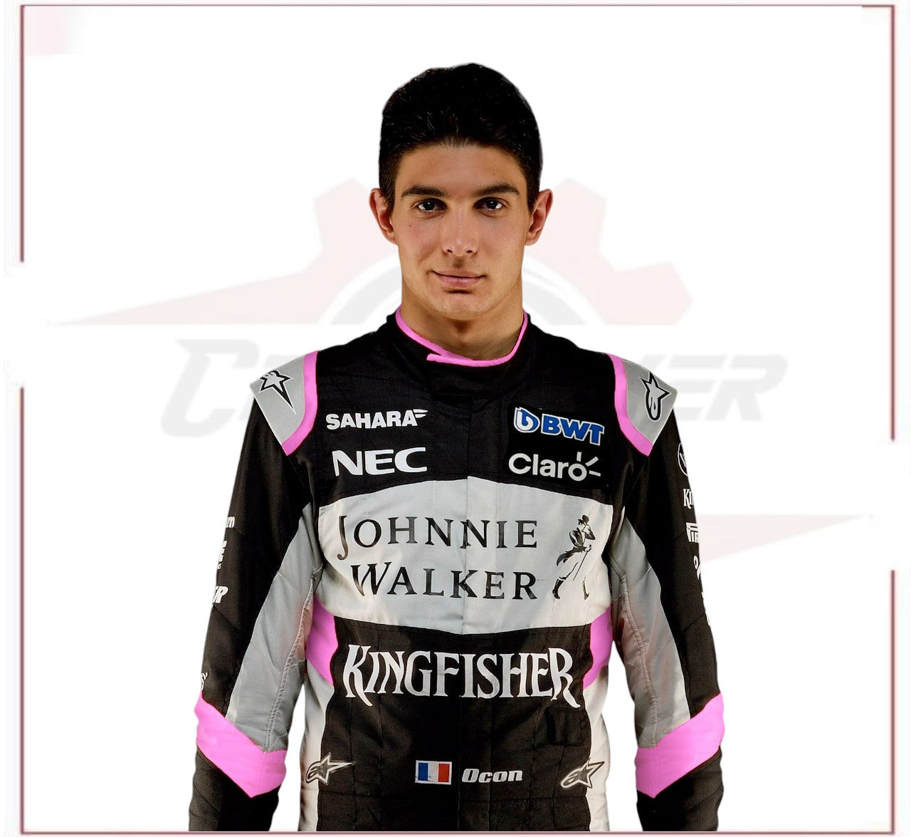 Esteban Ocon Sahara Force India F1 race suit Australian GP: CROSSOVER RACEWEARS
