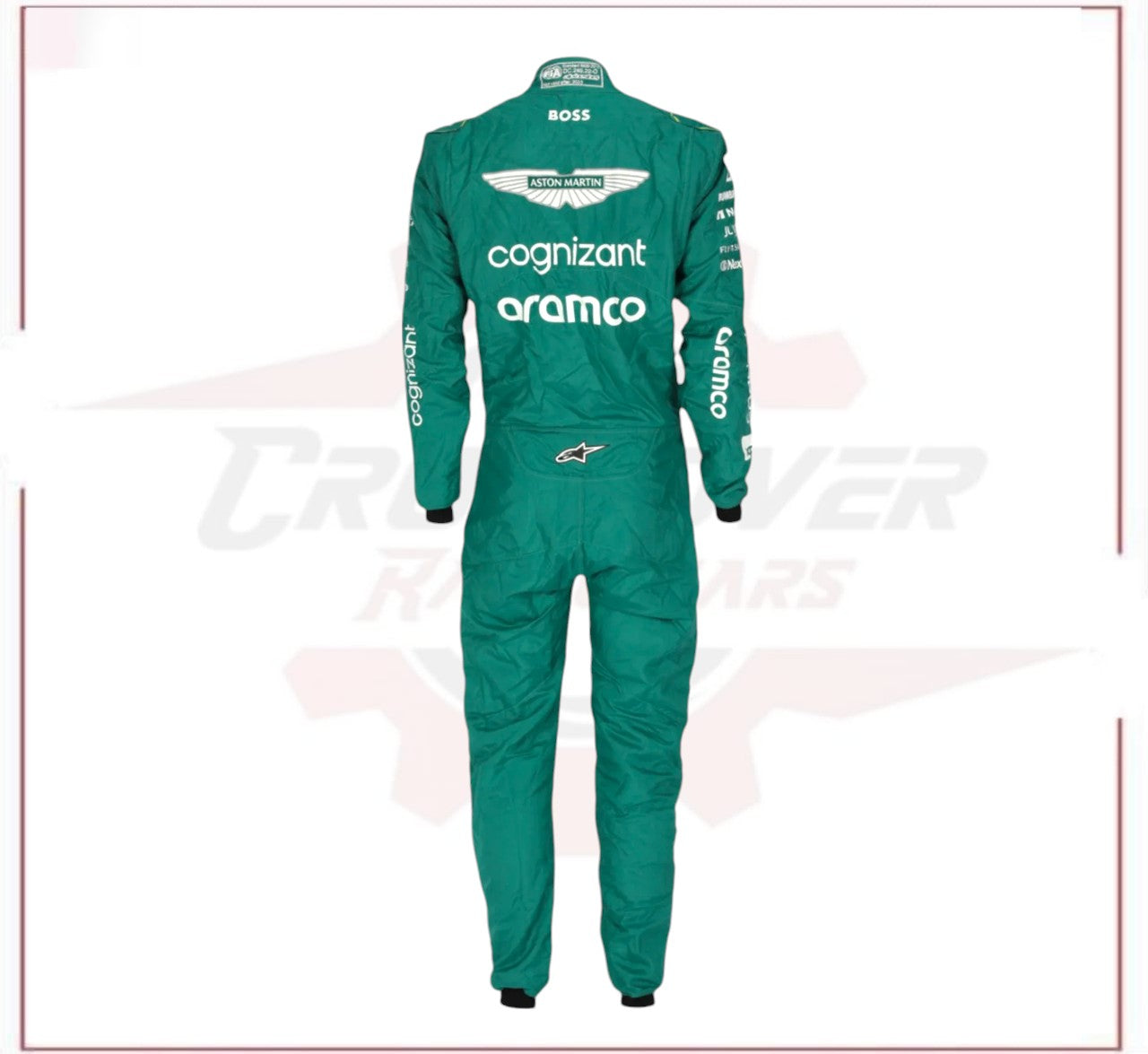 2023 Lance Stroll Aston Martin F1 Race Suit CROSSOVER RACEWEARS