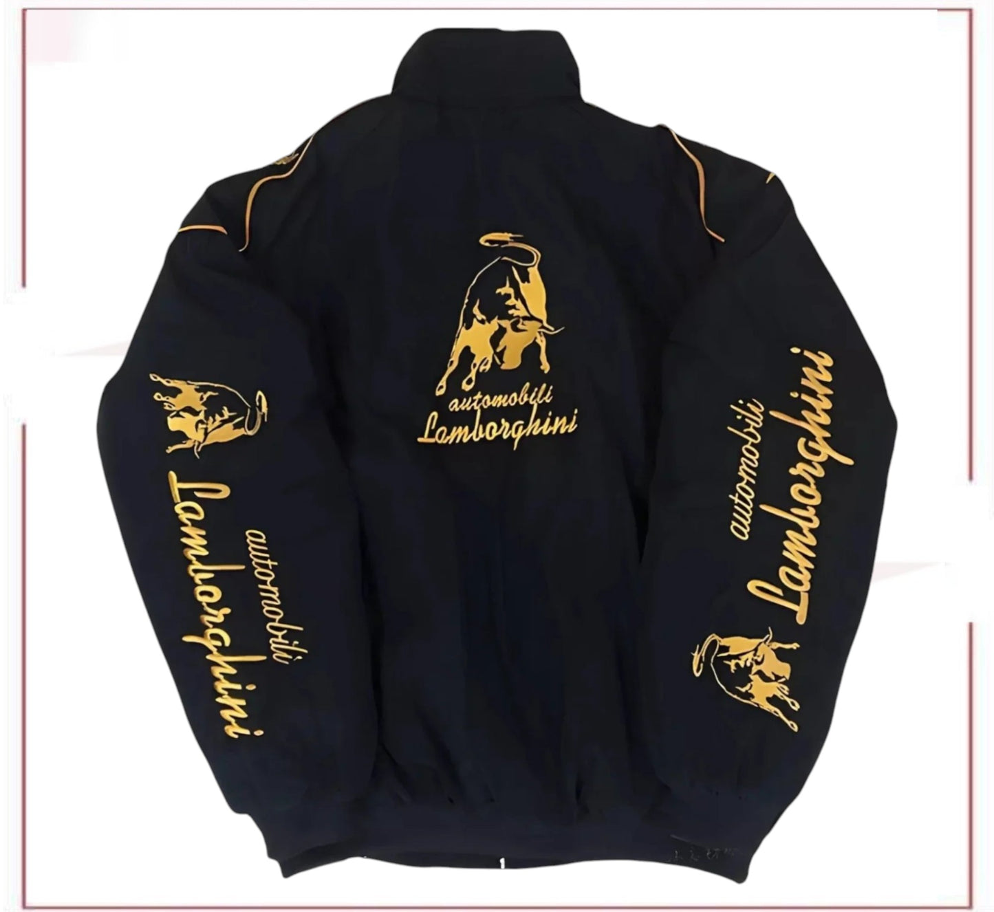 Lamborghini F1 Vintage Style Sublimation Racing Jacket