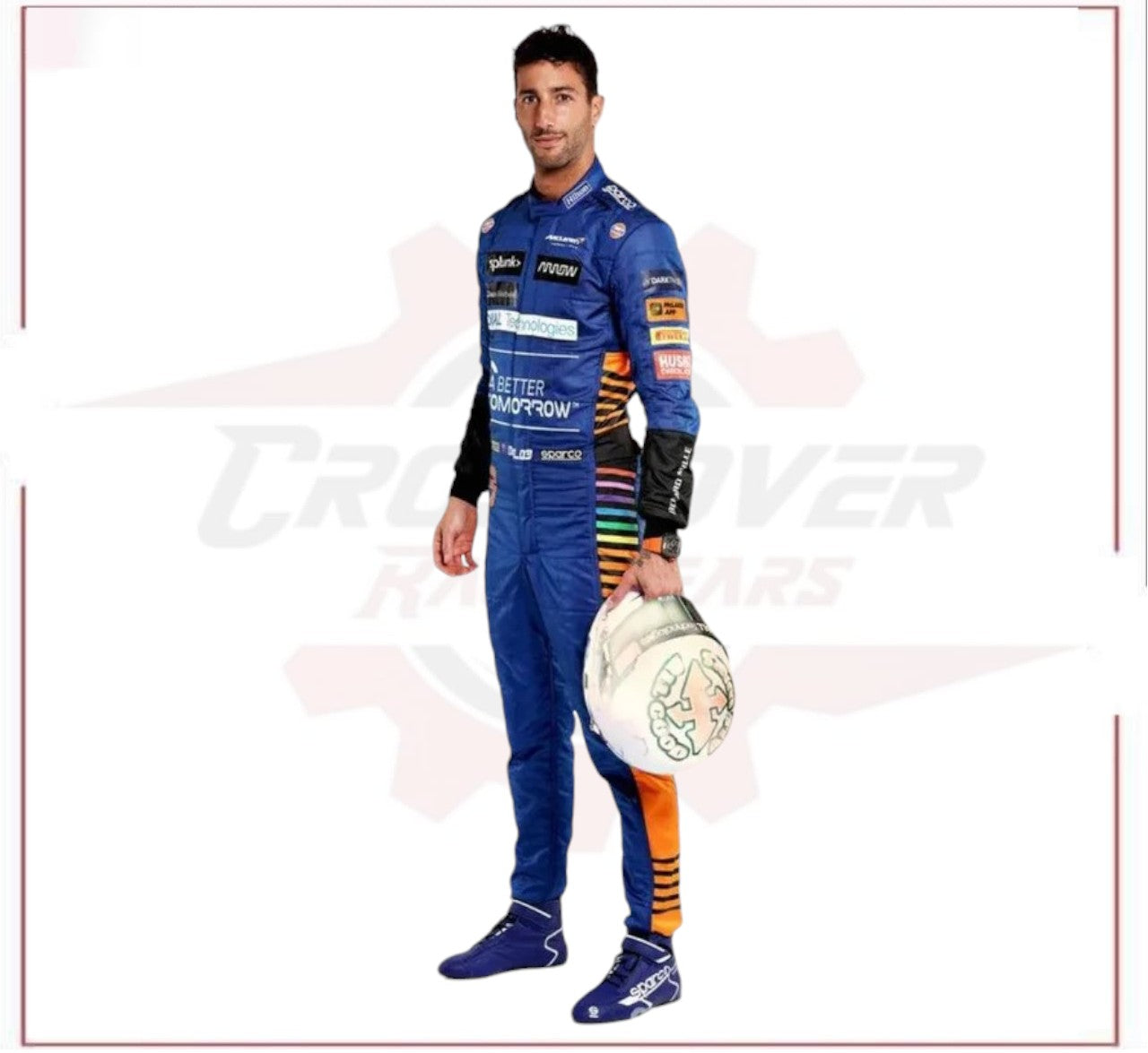 2021 Daniel Ricciardo Replica Race Suit F1 McLaren