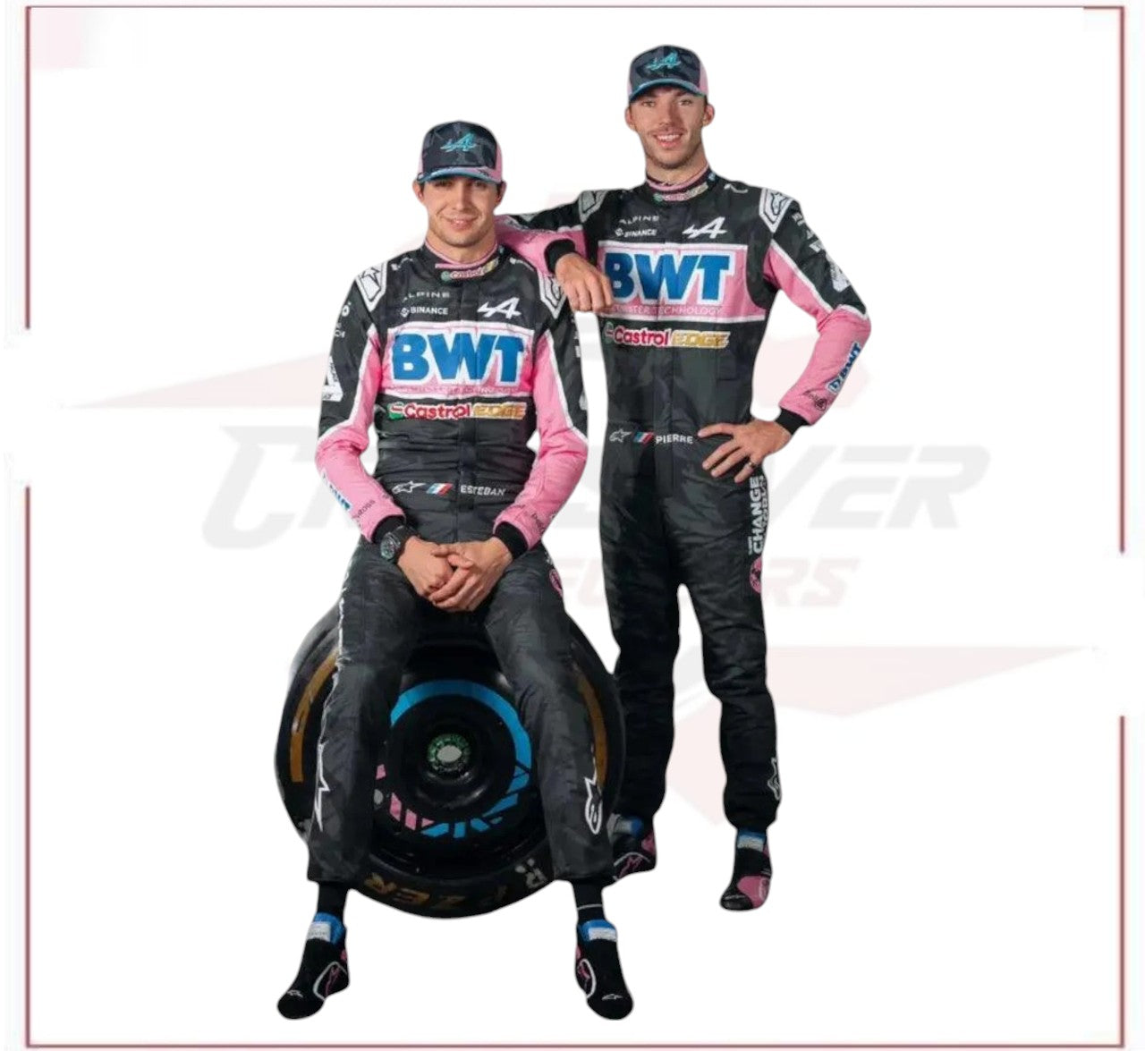 Esteban Ocon 2023 BWT Alpine F1 Team Race Suit - Las Vegas GP CROSSOVER RACEWEARS