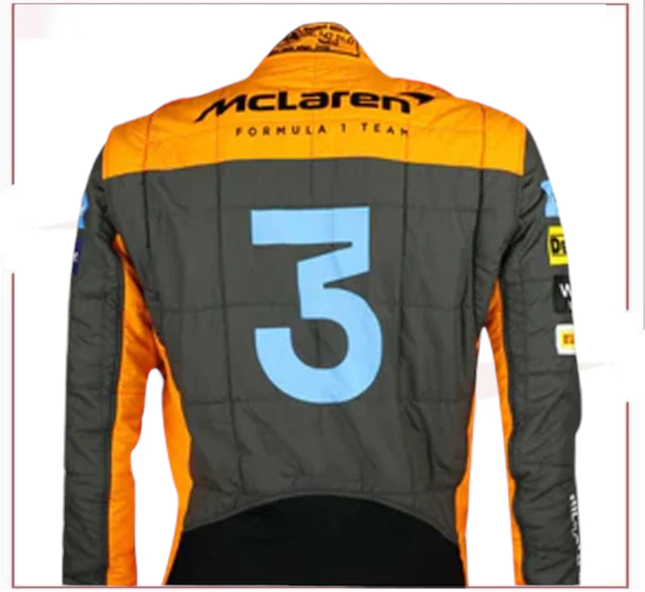 2022 Daniel Ricciardo Mclaren F1 Race Suit