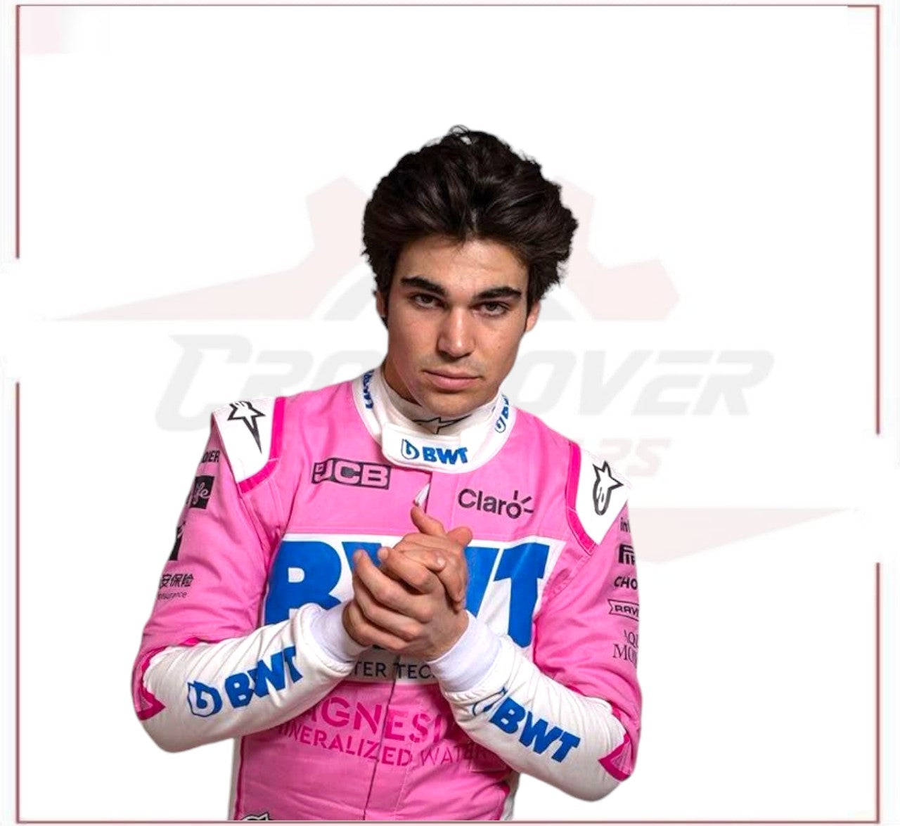 Lance Stroll 2020 Season Worn BWT Racing F1 Team Race Suit CROSSOVER RACEWEARS
