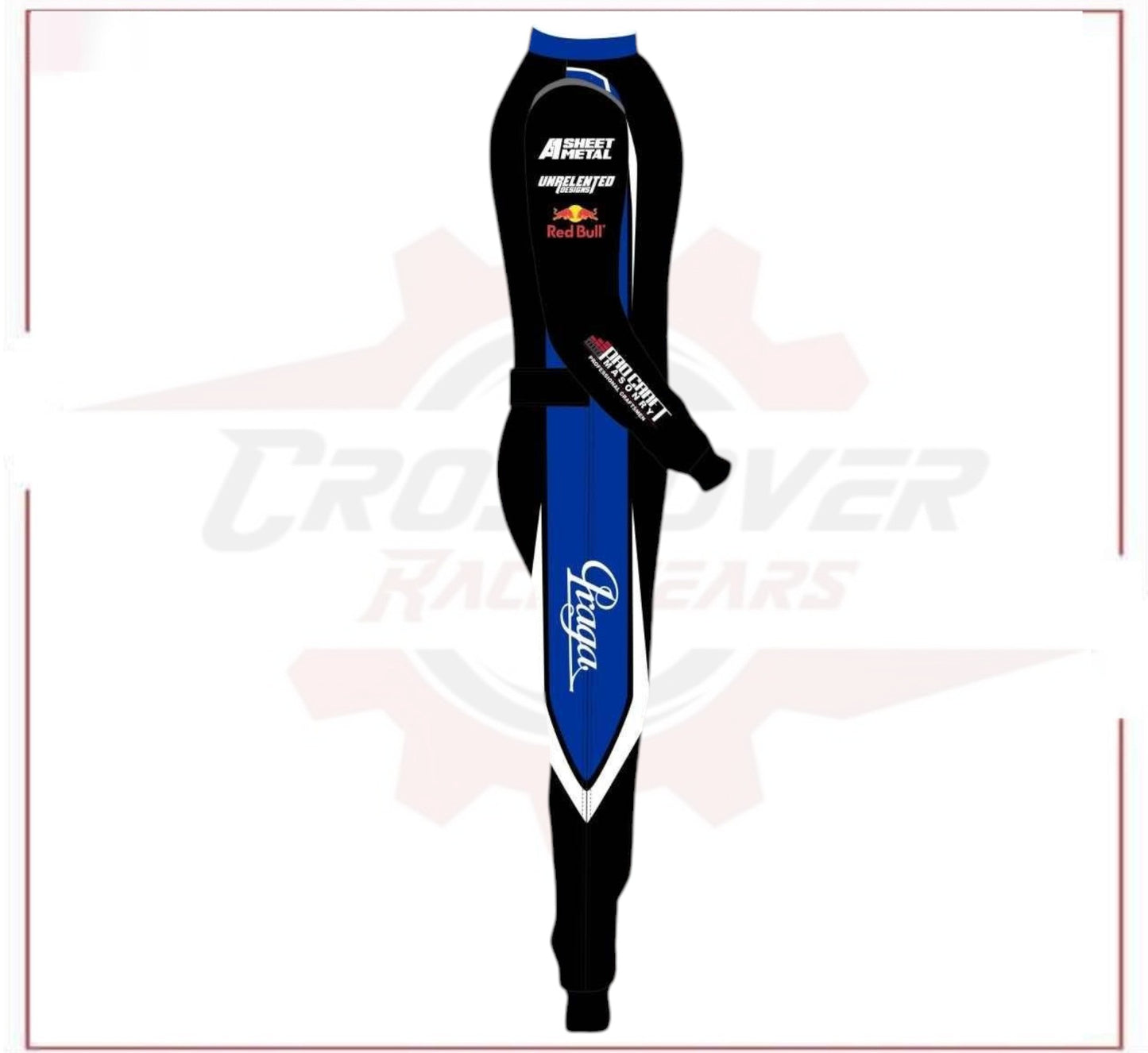 G.Barbee Customized Praga Go Kart Racing Suit