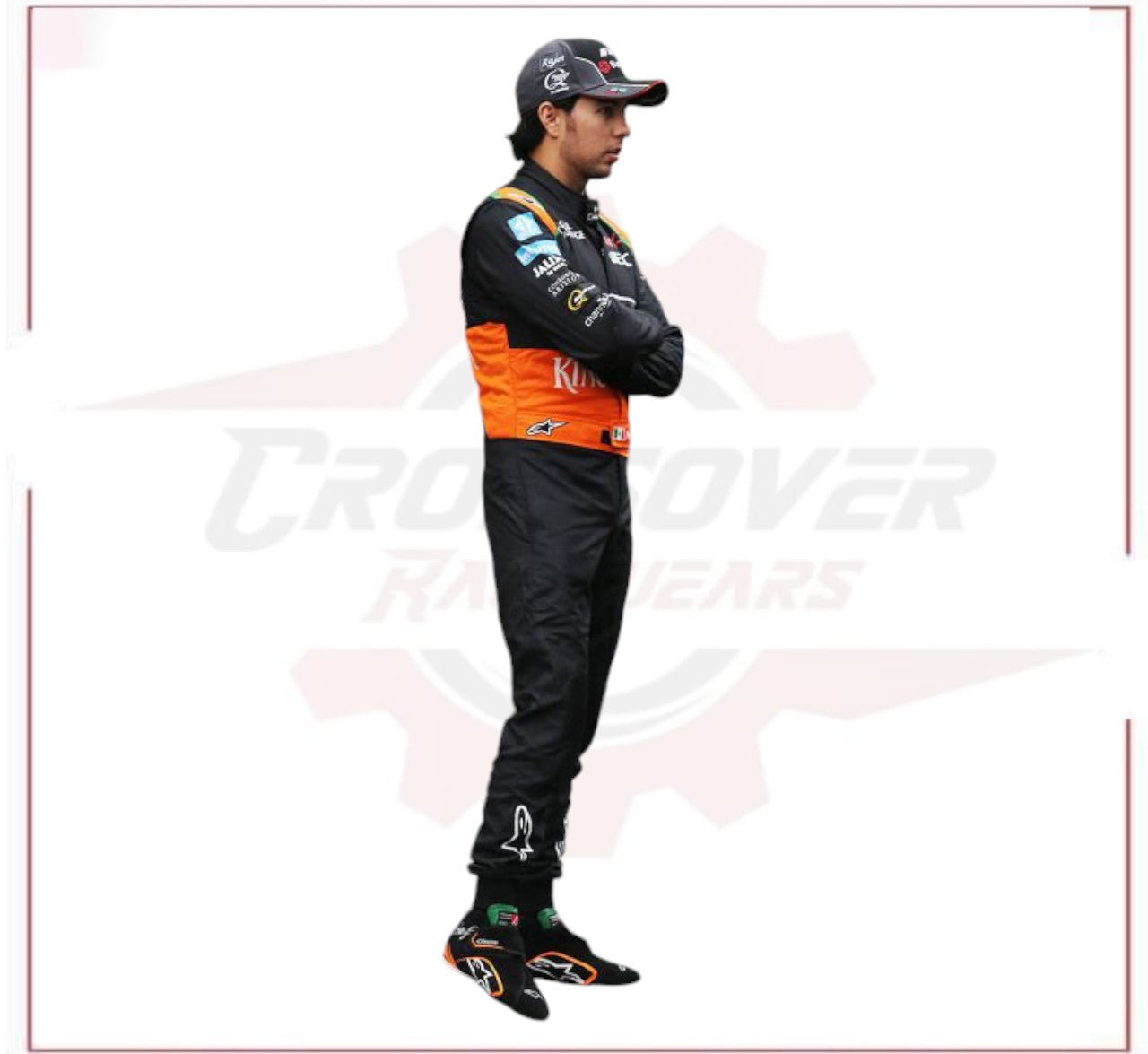 2015 Sergio Perez Force India F1 Racing Suit - CROSSOVER RACEWEARS