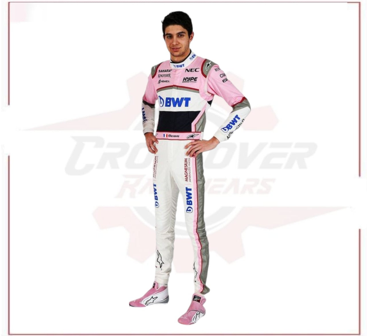 Esteban Ocon Sahara Force India F1 race suit New CROSSOVER RACEWEARS