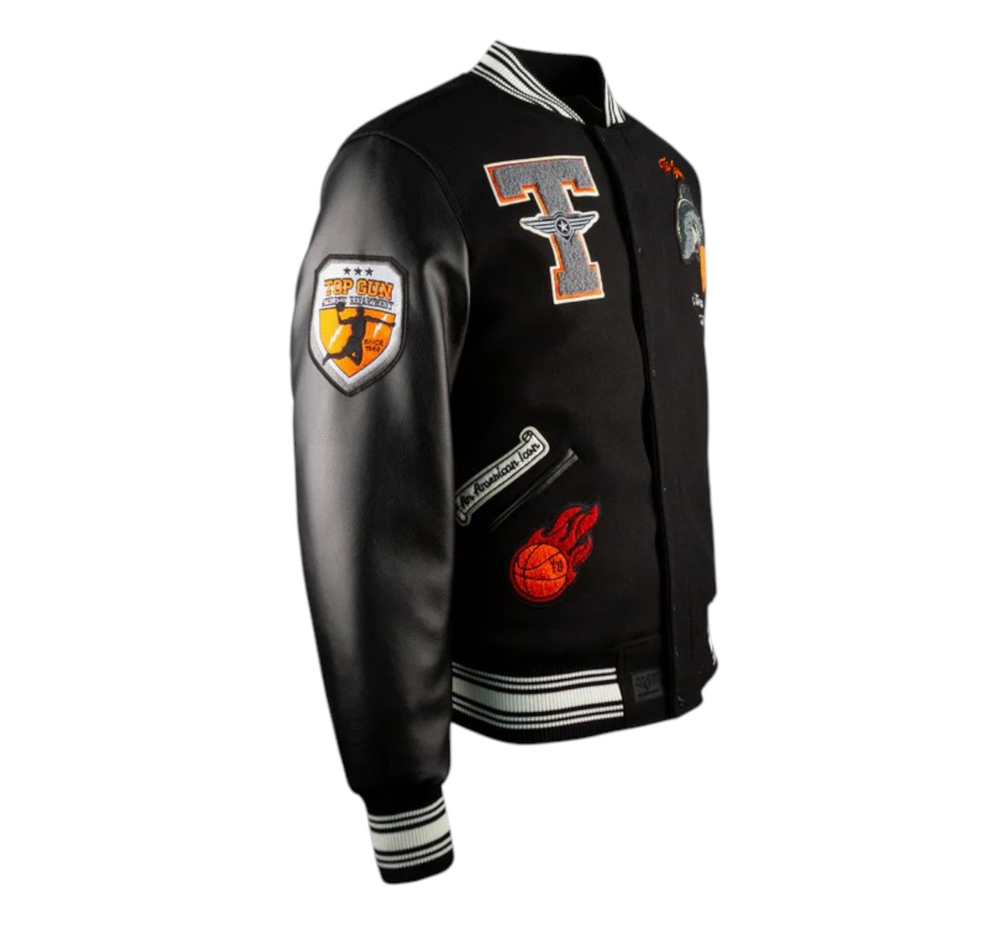 TOP GUN® "SHARK" VARSITY JACKET