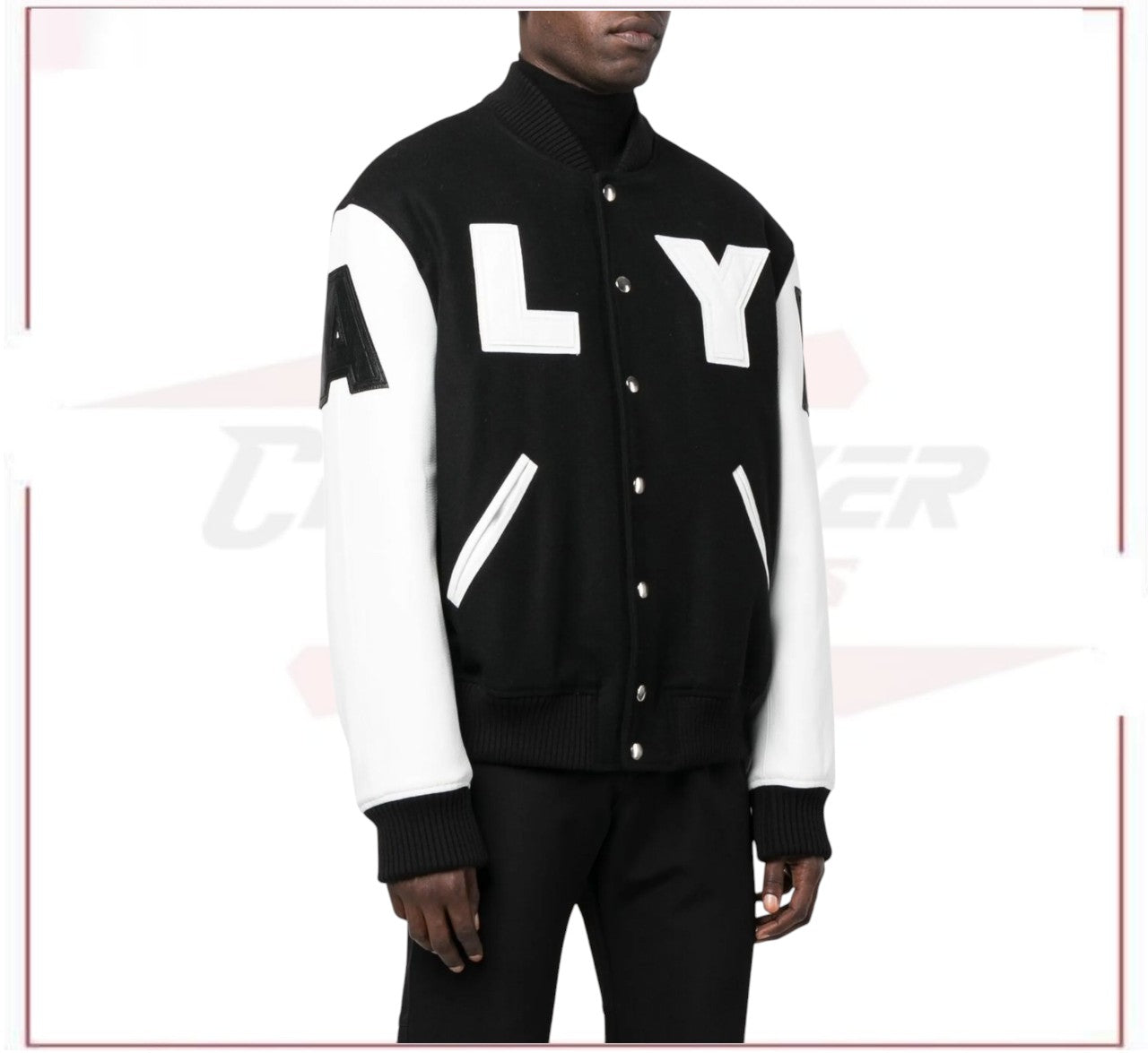 1017 ALYX 9SM logo-print varsity jacket