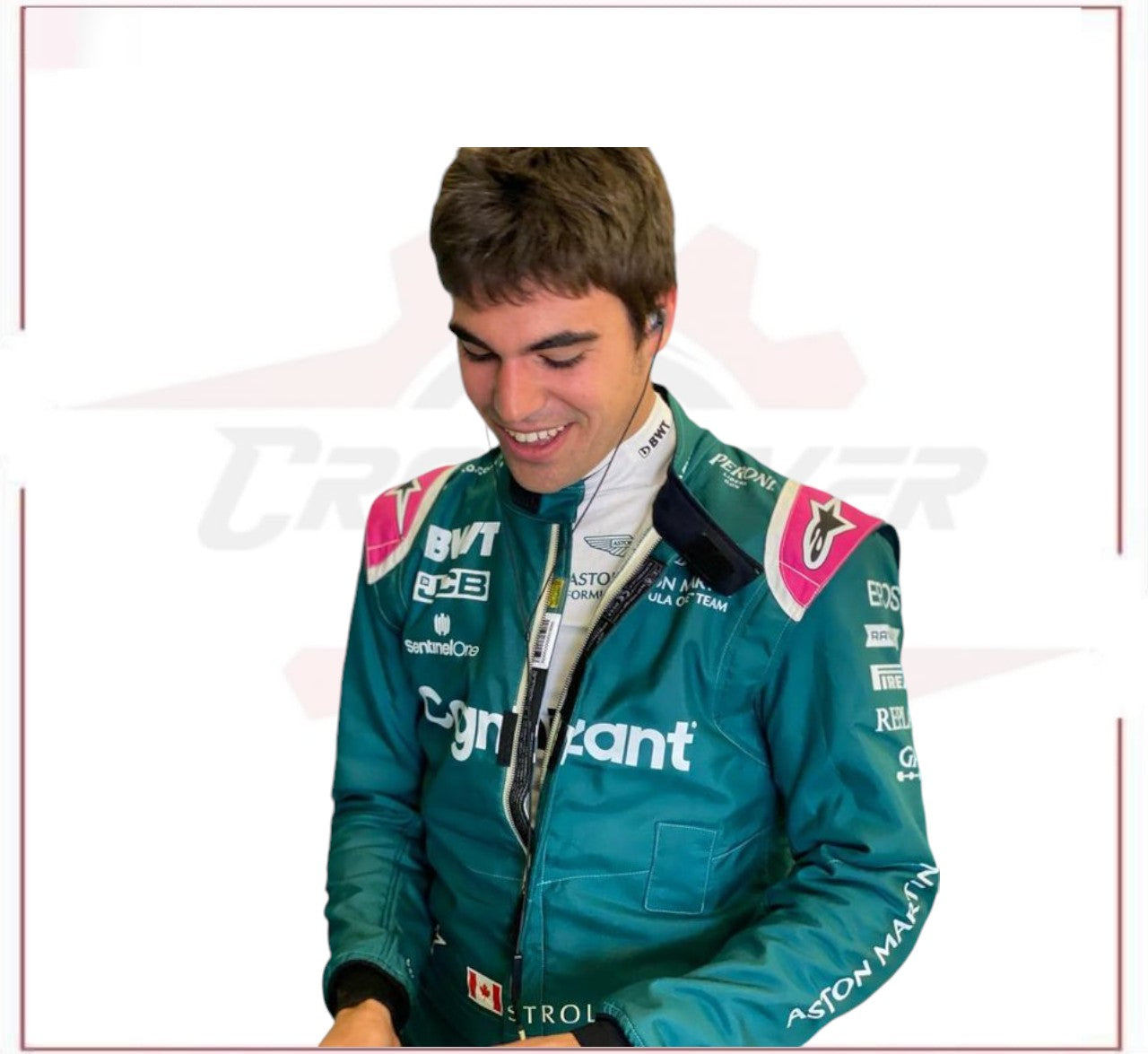 2021 Lance Stroll Aston Martin F1 Race Suit CROSSOVER RACEWEARS