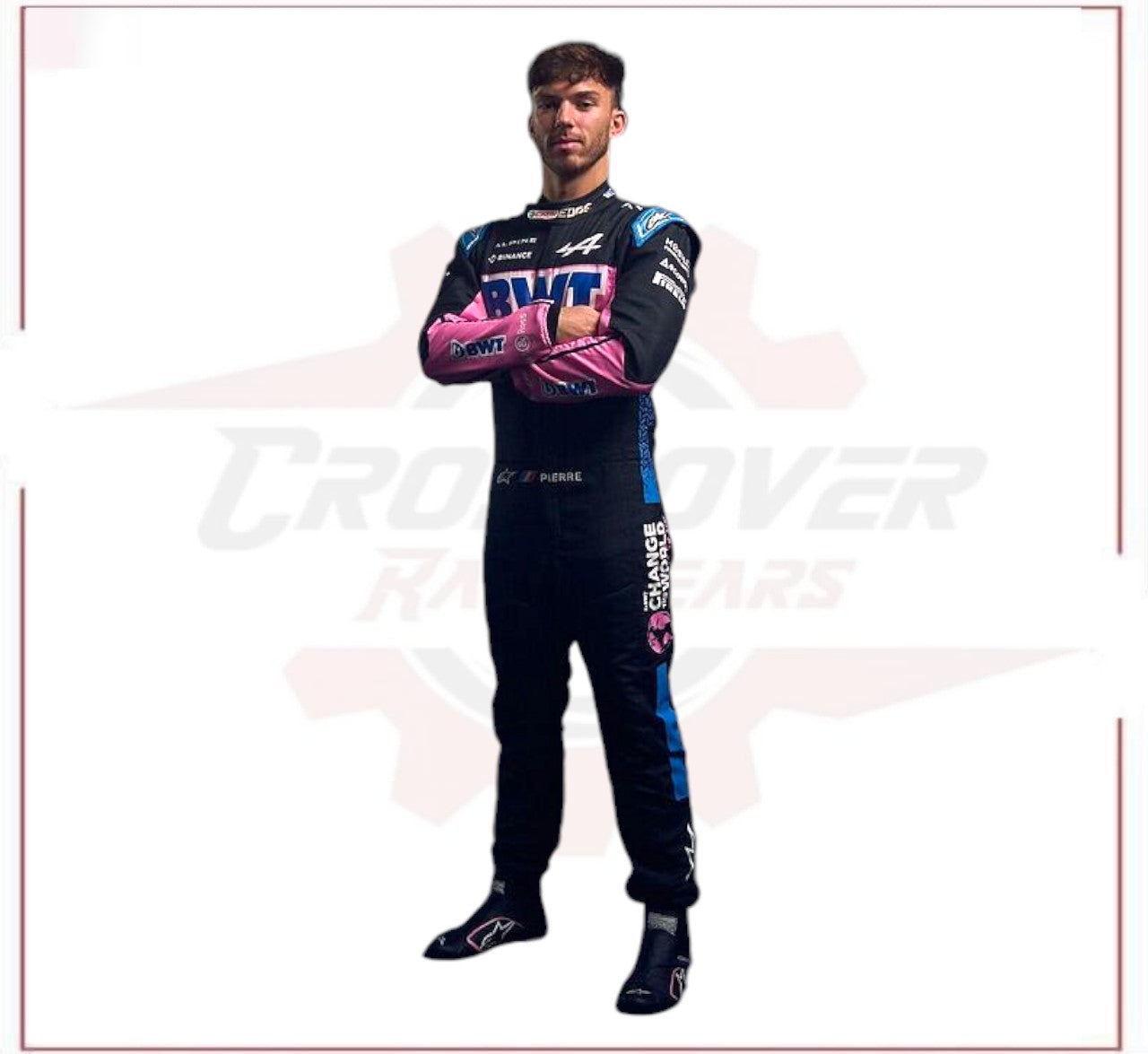 2024 BWT Pierre Gasly Alpine F1 Team Race Suit CROSSOVER RACEWEARS