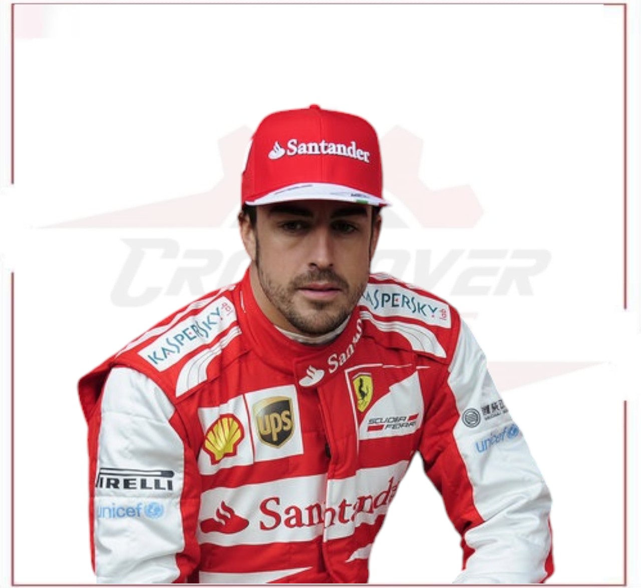 Fernando Alonso 2013 F1 Ferrari Race Suit CROSSOVER RACEWEARS