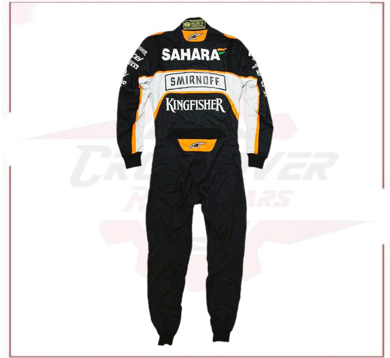 2016 Sergio Perez Sahara Force India F1 Team Race Suit - CROSSOVER RACEWEARS