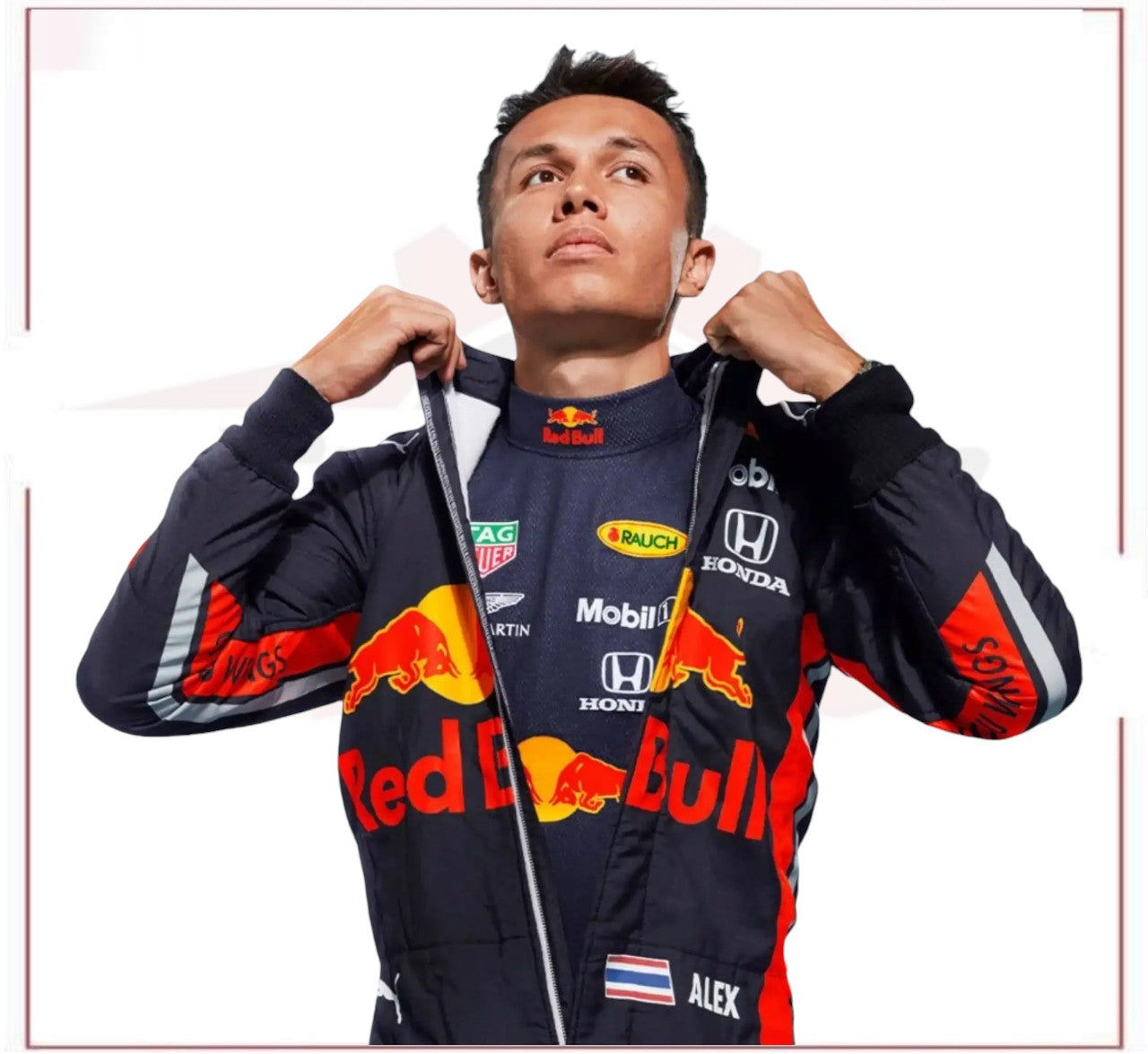 2020 Alexander Albon Replica Racing Suit RedBull Honda F1 Team