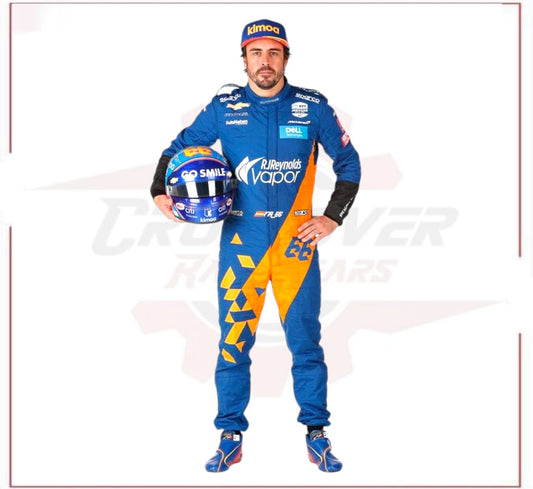2019 Fernando Alonso McLaren F1 Racing Suit CROSSOVER RACEWEARS