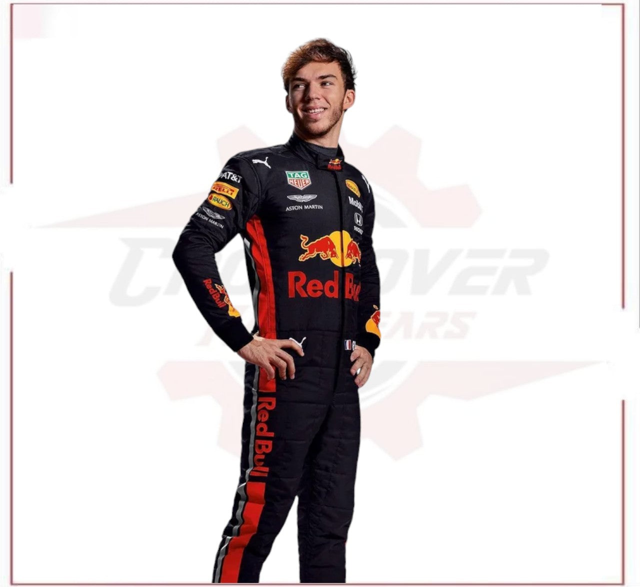 2019 Pierre Gasly Red bull F1 Team Race Suit CROSSOVER RACEWEARS