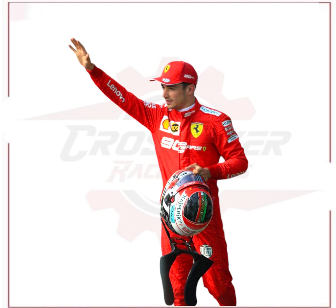 Charles Leclerc Scuderia Ferrari F1 Racing Suit CROSSOVER RACEWEARS
