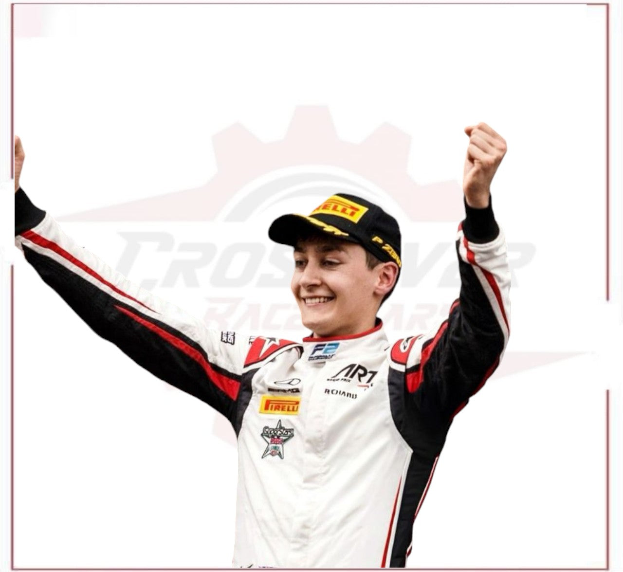 2018 George Russell Mercedes AMG F1 Race Suit CROSSOVER RACEWEARS
