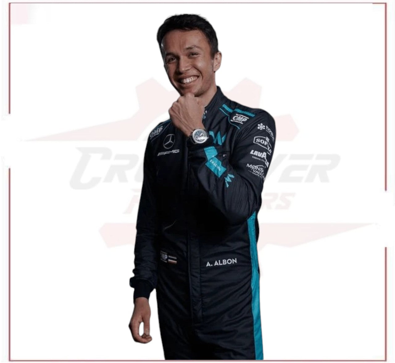 2022 New Alexander Albon F1 Race Suit Williams Racing