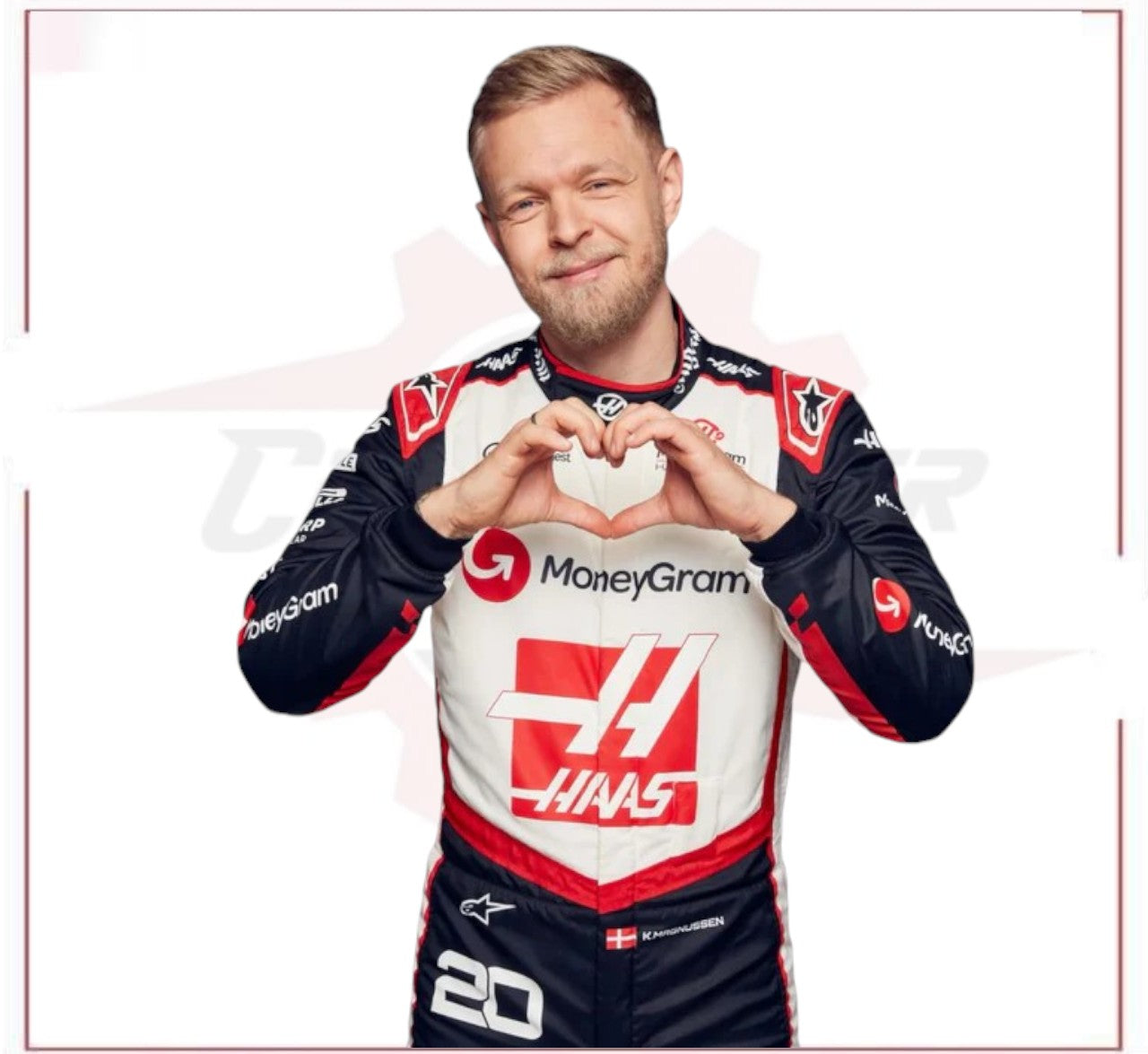 2024 Kevin Magnussen Haas F1 Team Race Suit