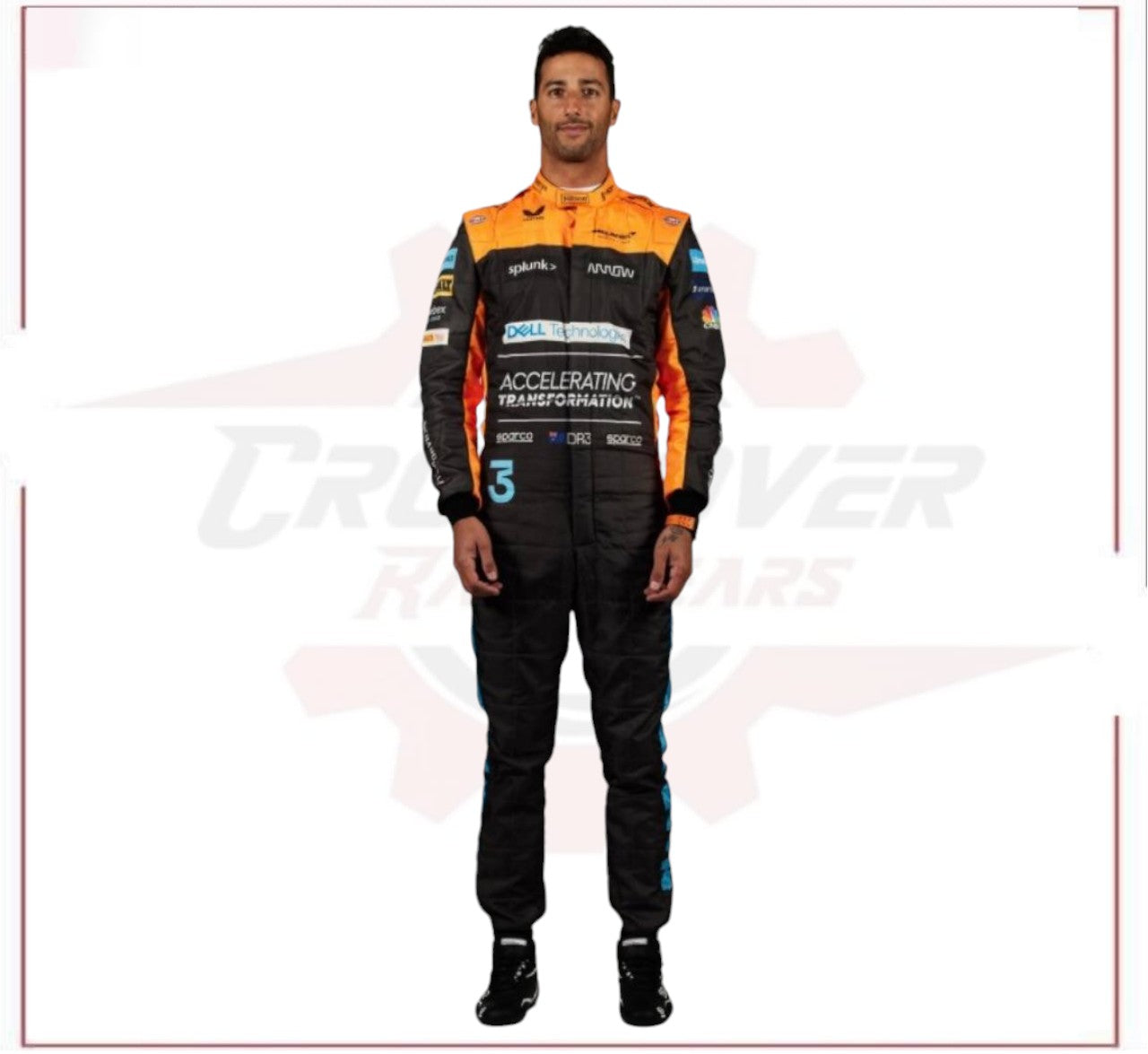 New 2022 Daniel Ricciardo McLaren F1 Race Suit