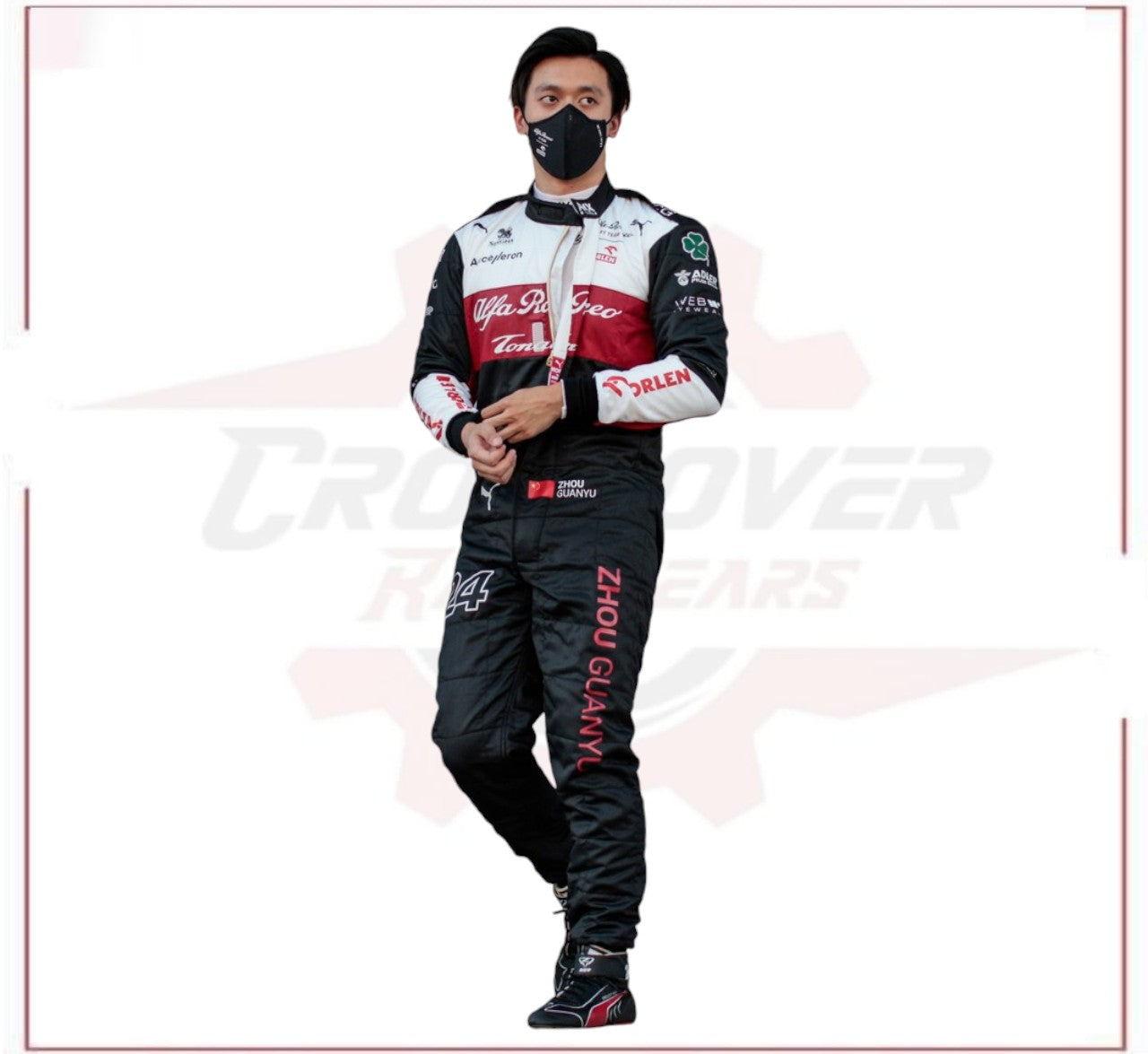 2022 Zhou Guanyu Alfa Romeo F1 Team Race Suit