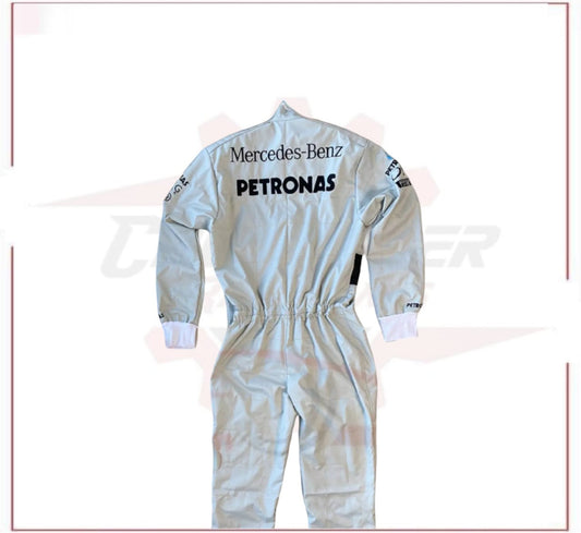 2013 Lewis Hamilton Mercedes Benz F1 Embroidered Race Suit CROSSOVER RACEWEARS
