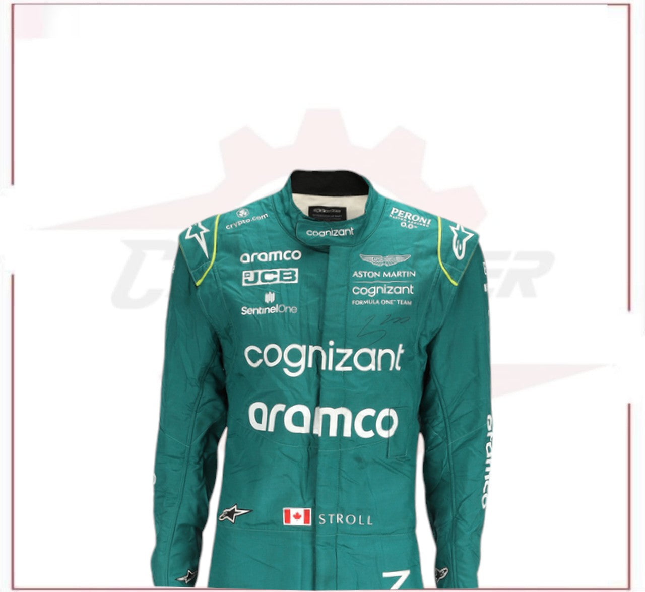 Lance Stroll 2022 Signed Race Suit - Italian GP CROSSOVER RACEWEARS