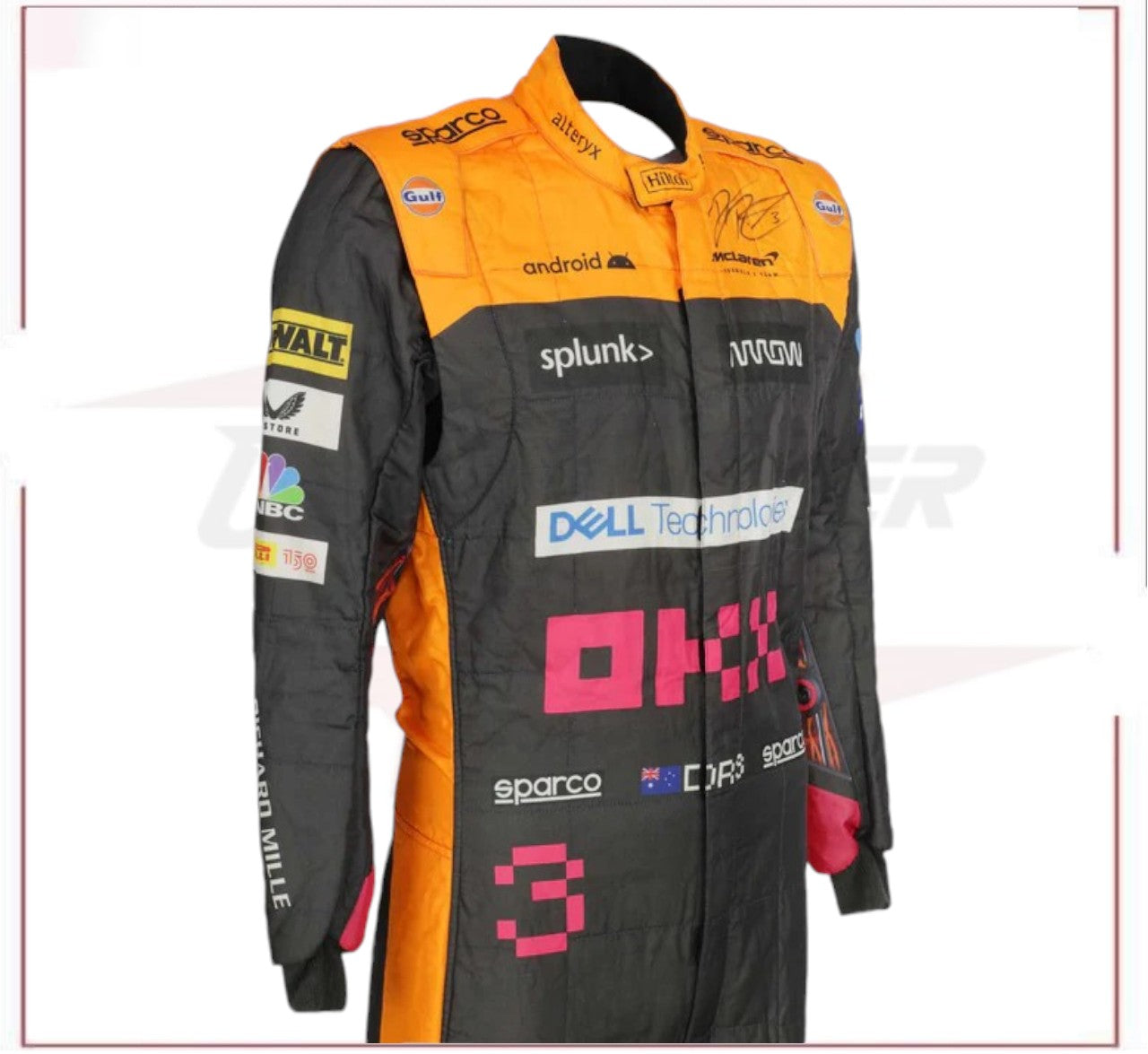 New 2022 Daniel Ricciardo Mclaren F1 Race Suit