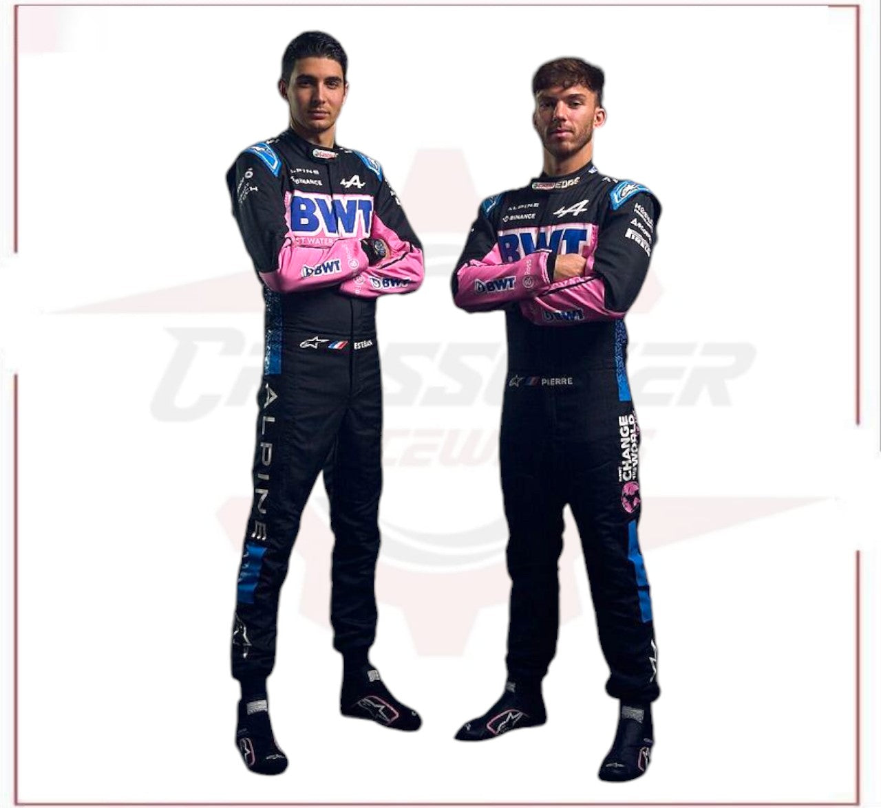2023 Pierre Gasly BWT Alpine F1 Team Race Suit - Mexico GP CROSSOVER RACEWEARS