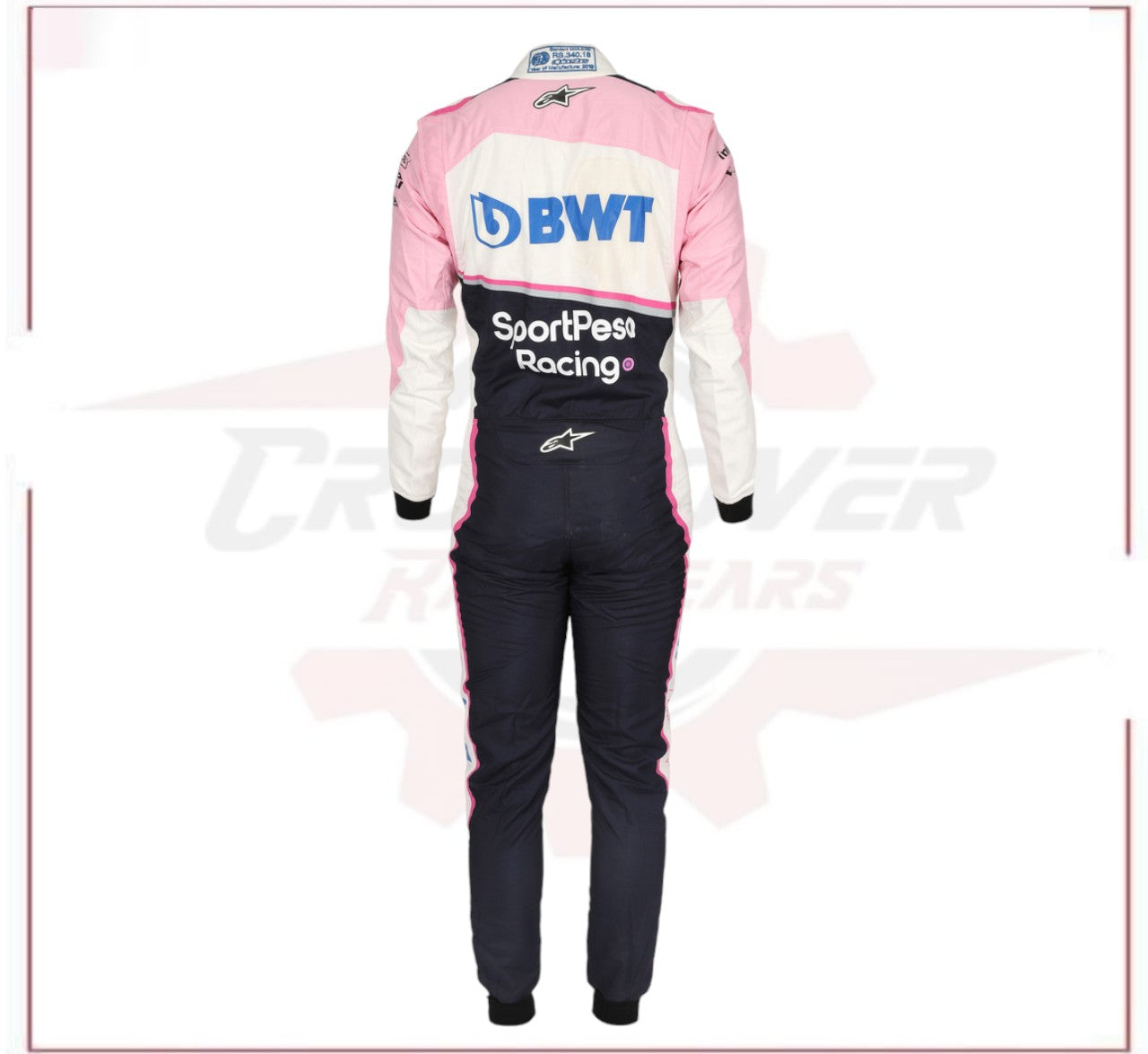 Sergio Pérez 2019 F1 Racing Team Race Suit - CROSSOVER RACEWEARS