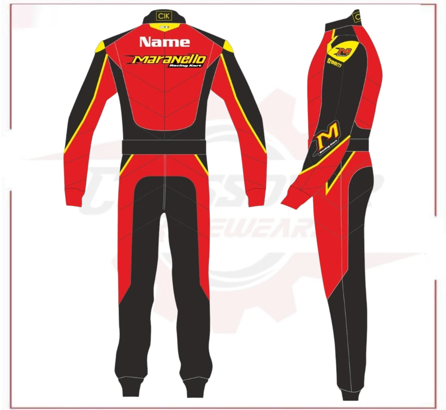New Maranello Overall Karting Suit 2020