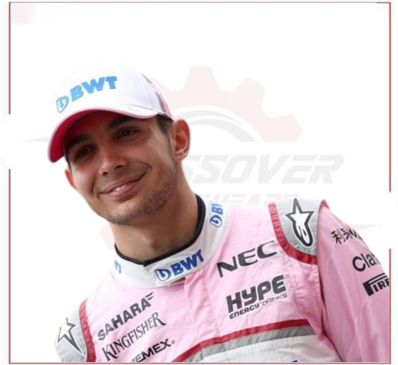 Esteban Ocon Sahara Force India F1 race suit New CROSSOVER RACEWEARS